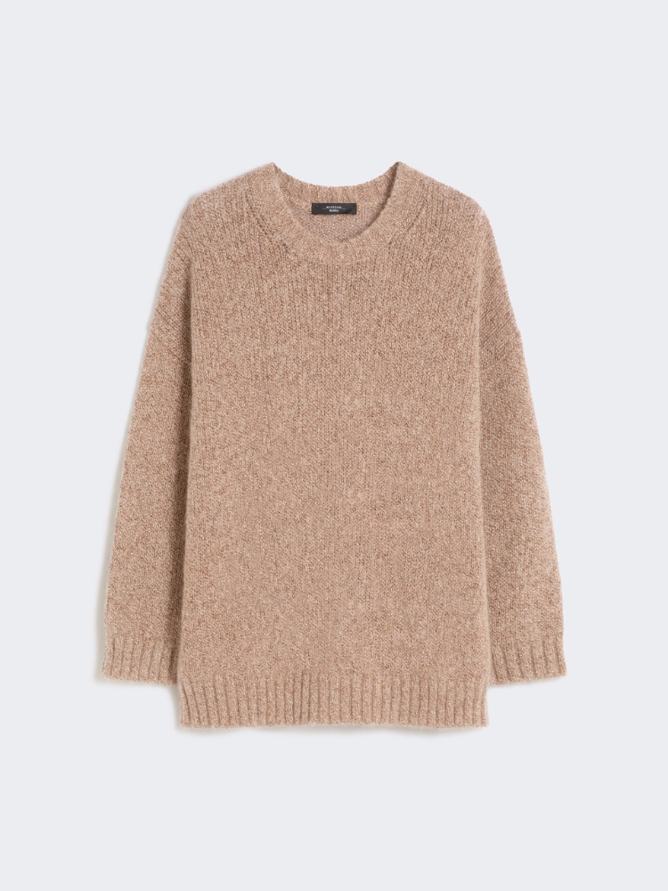 Oversized mohair and lurex sweater - COPPER - Weekend - 6