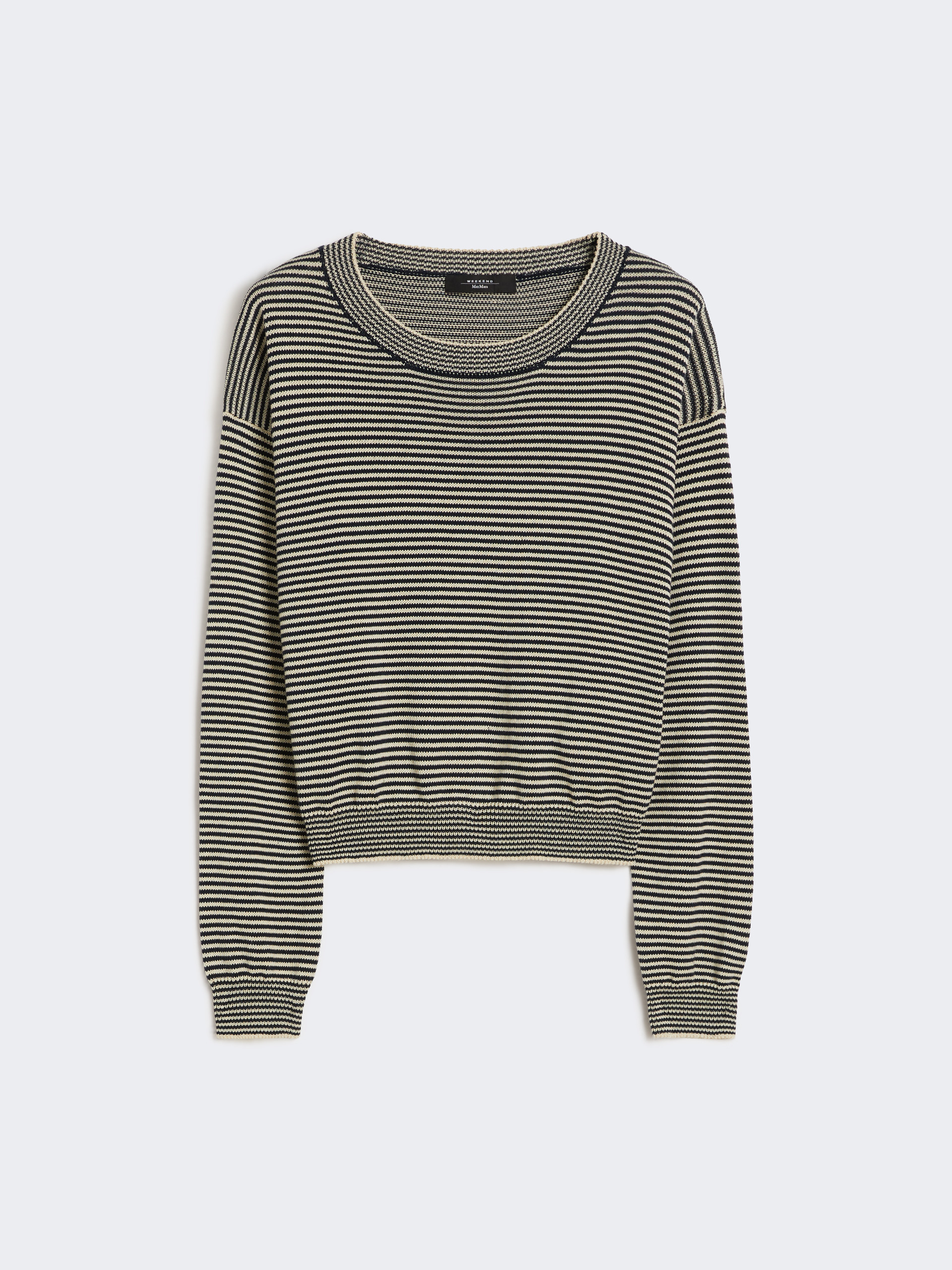 Cotton crew-neck sweater - NAVY - Weekend Max Mara - 5