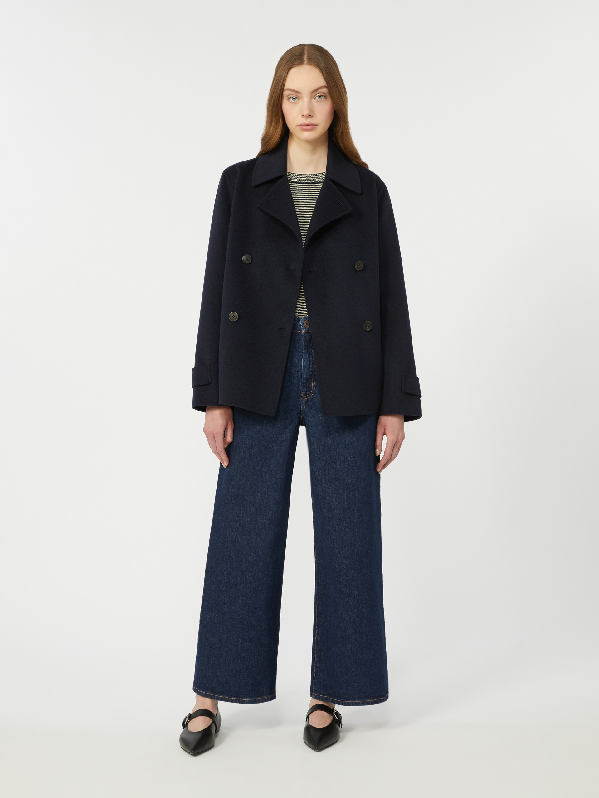 Cotton crew-neck sweater - NAVY - Weekend Max Mara