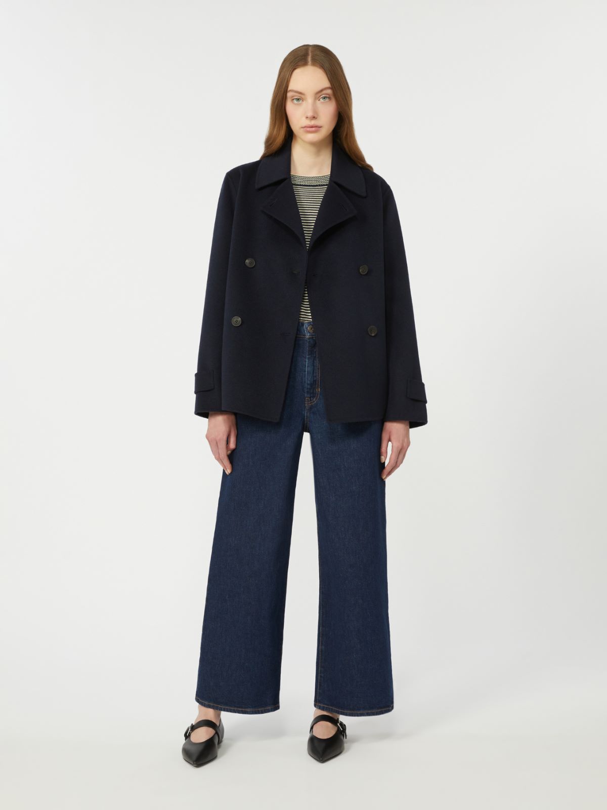 Cotton crew-neck sweater - NAVY - Weekend