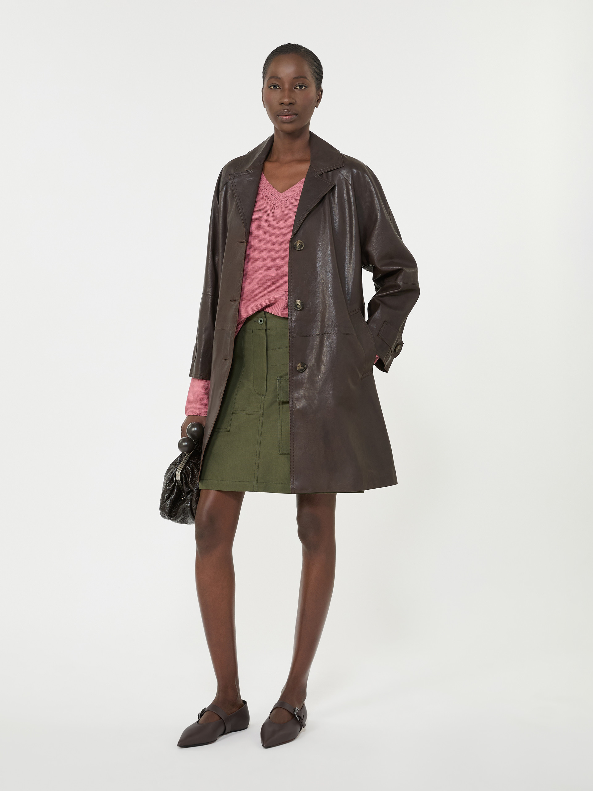 Cotton boxy sweater - ANTIQUE ROSE - Weekend Max Mara
