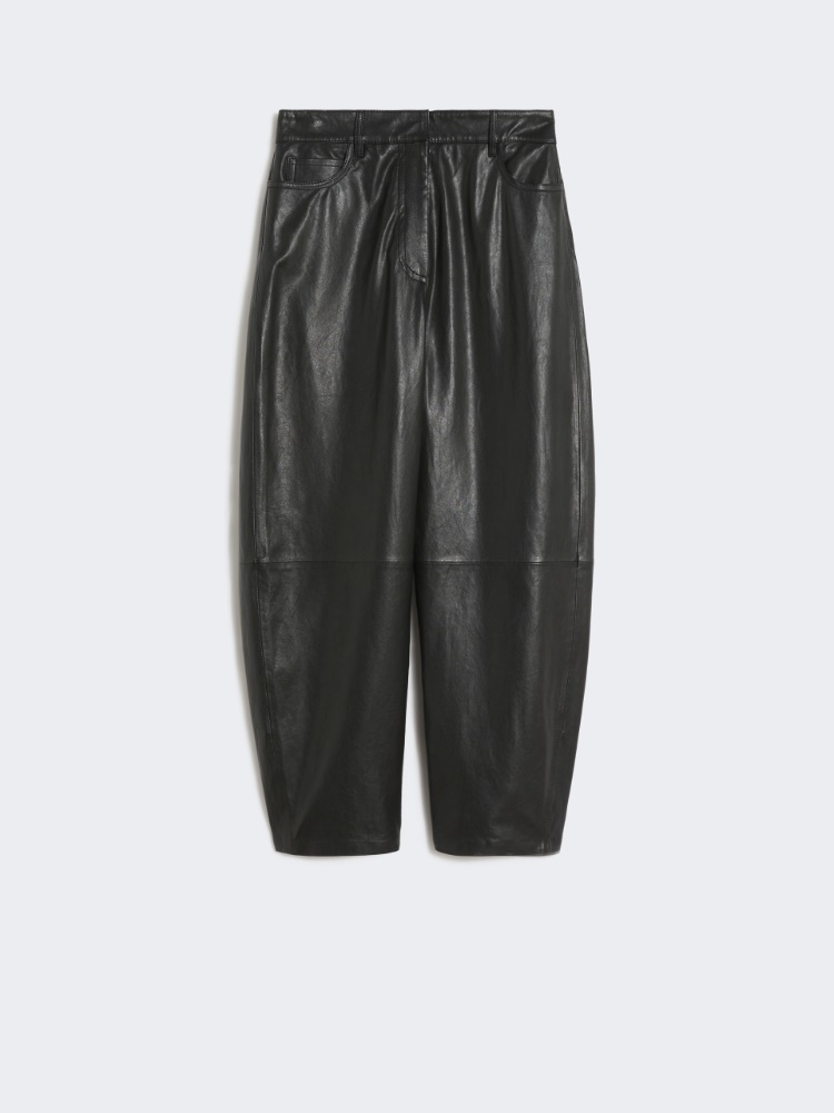 Leather trousers - BLACK - Weekend - 5