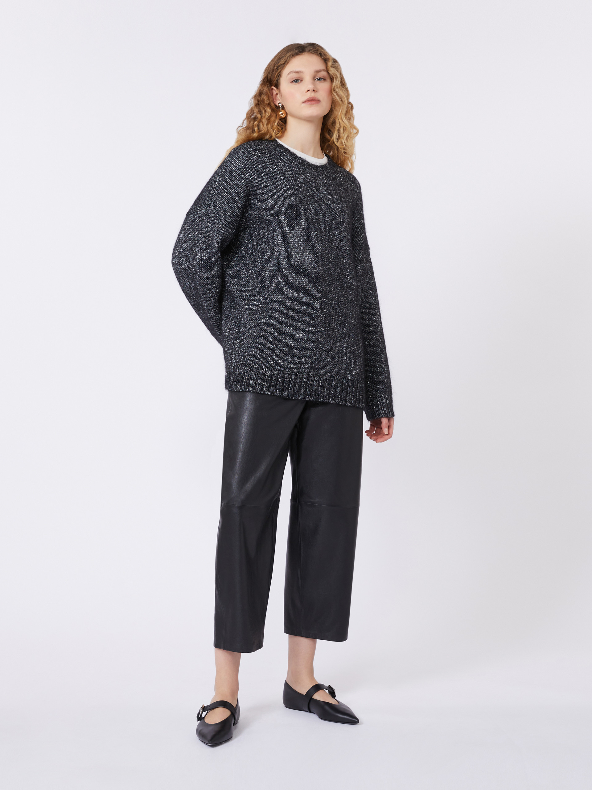 Leather trousers - BLACK - Weekend Max Mara