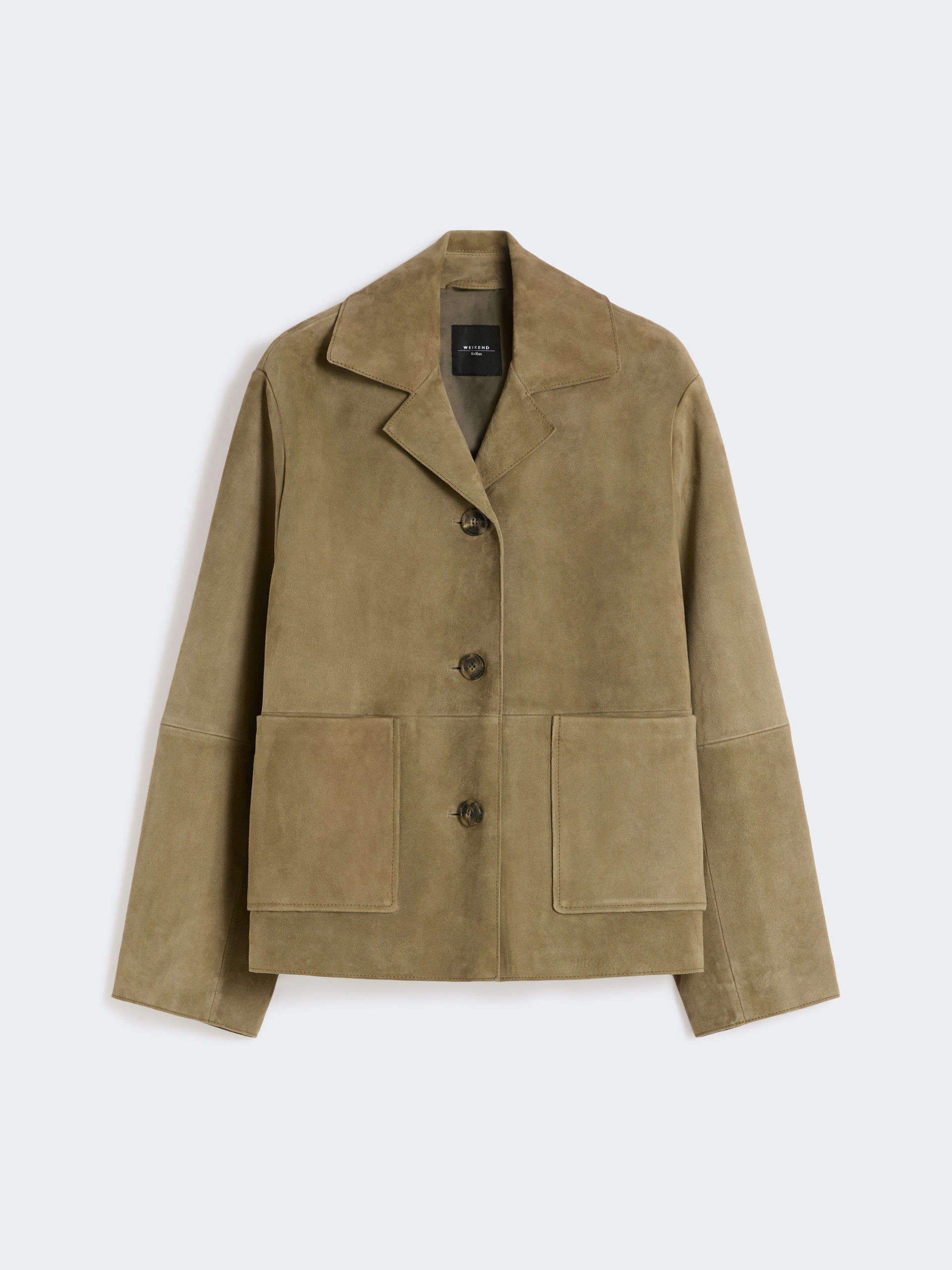 Cropped suede jacket - MUD - Weekend Max Mara - 7