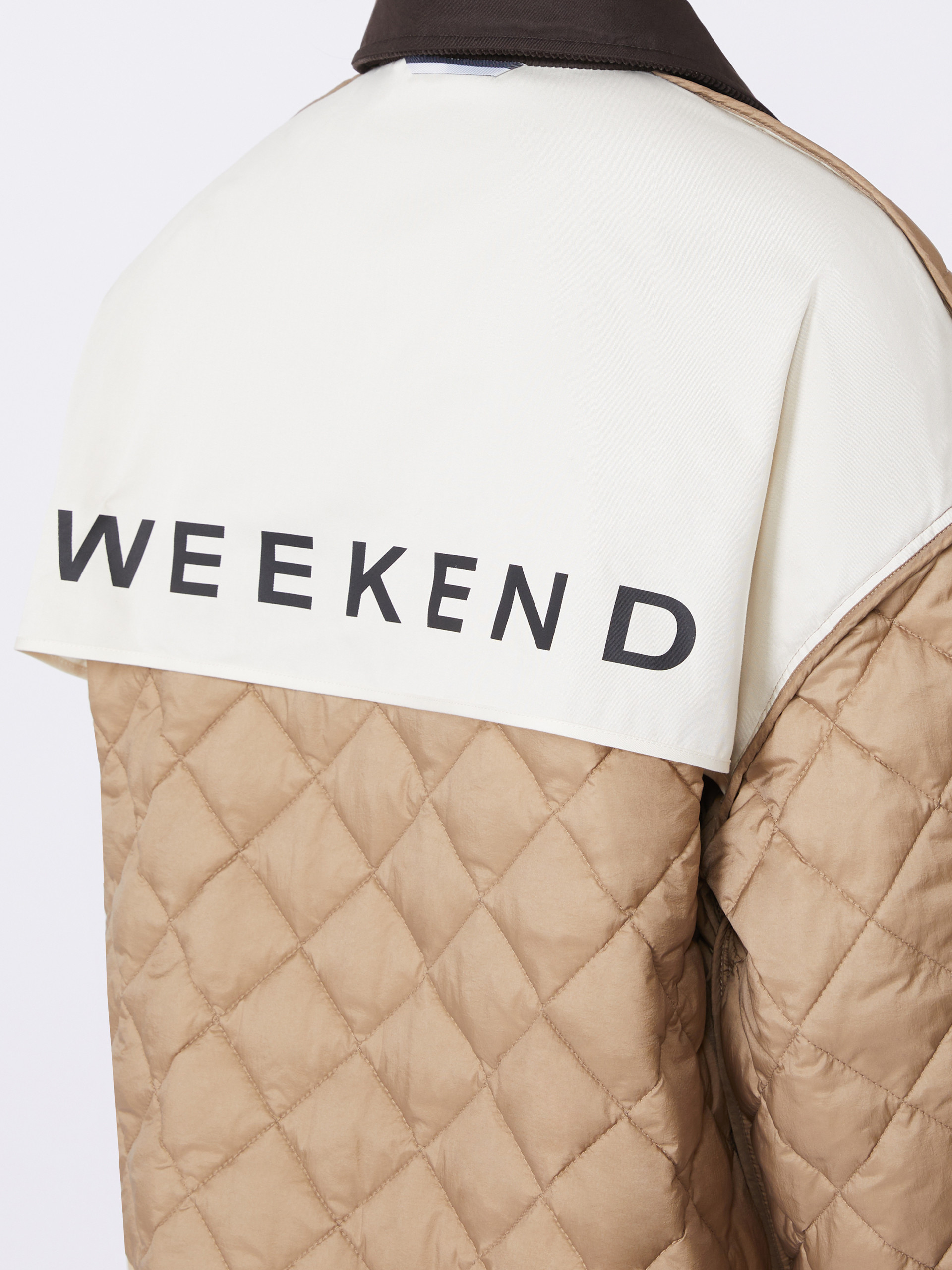 Reversible padded jacket in water-repellent fabric - BEIGE - Weekend Max Mara - 6