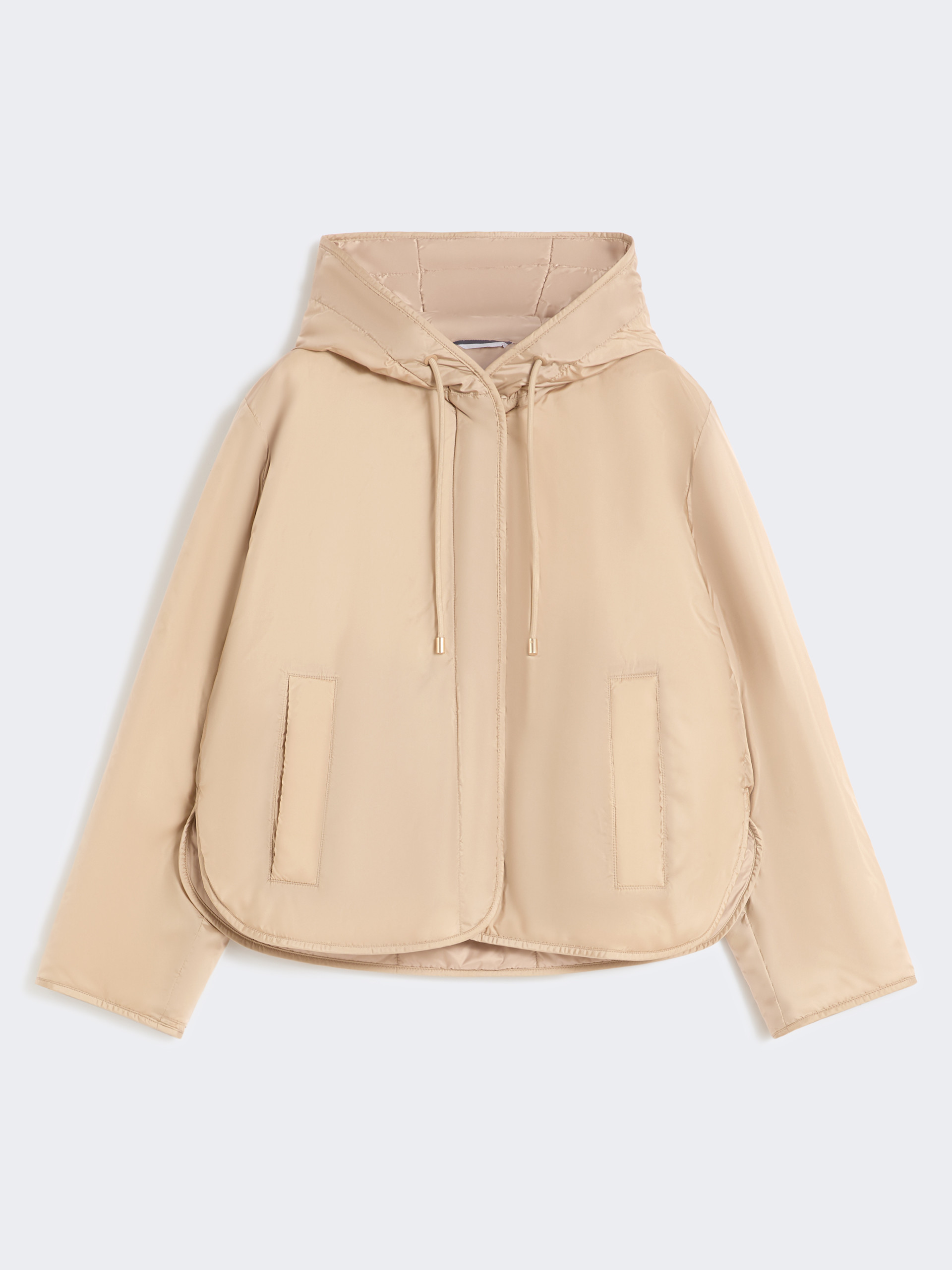 Padded, hooded jacket in water-repellent canvas - BEIGE - Weekend Max Mara - 6