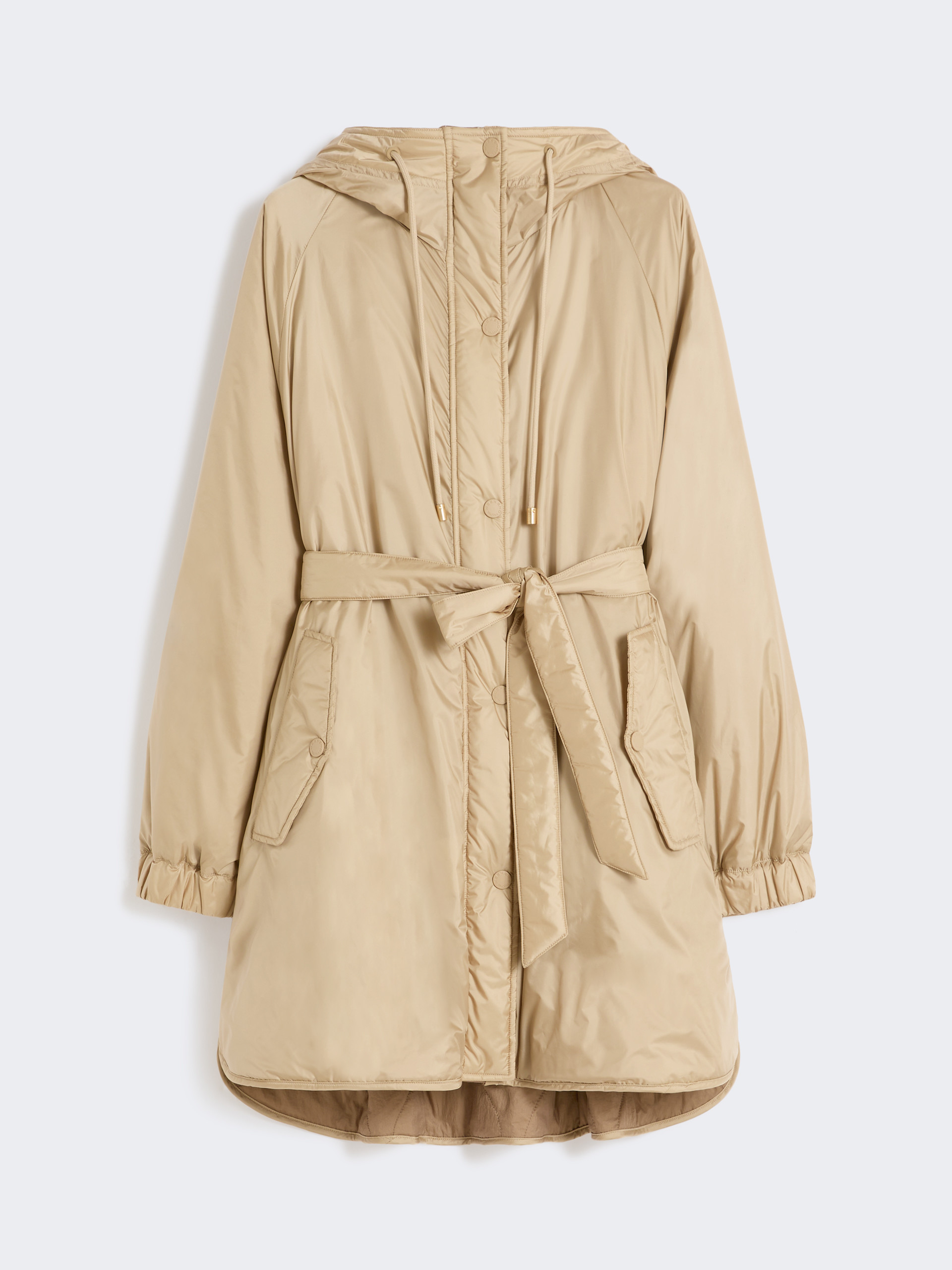 Reversible padded parka in water-repellent canvas - BEIGE - Weekend Max Mara - 7