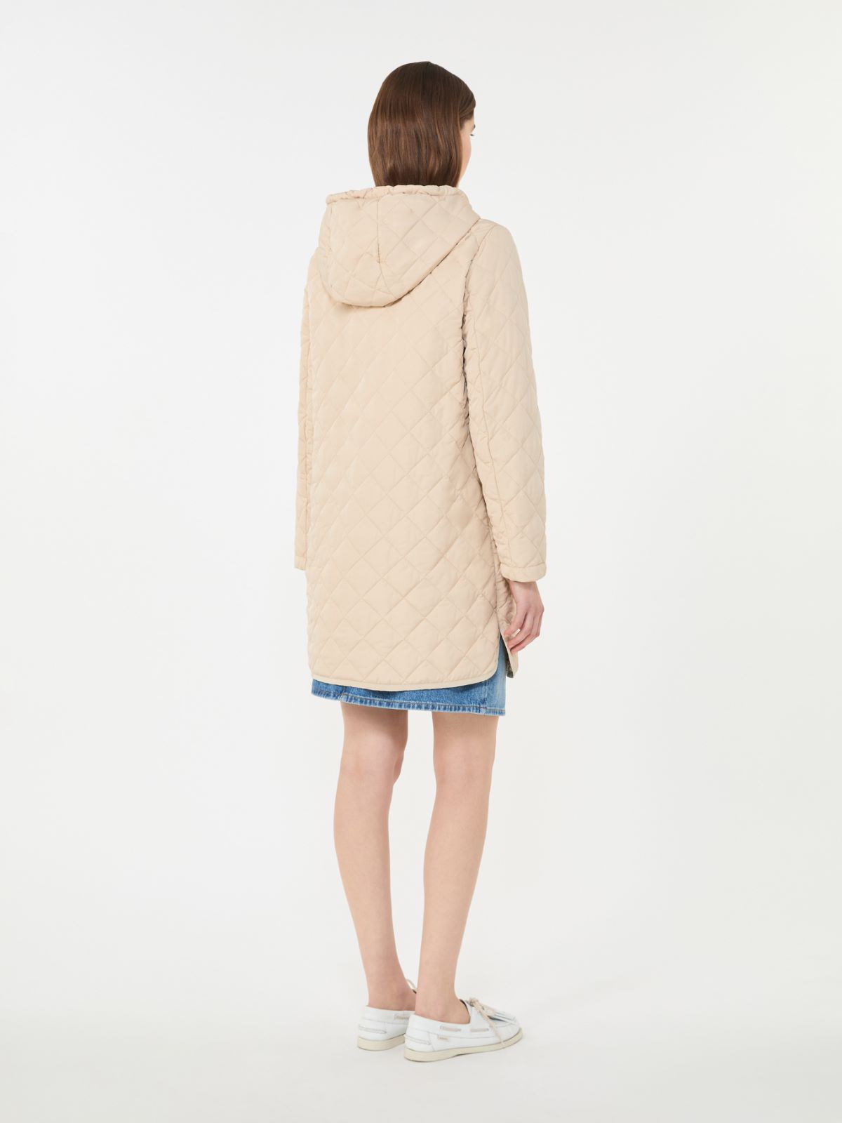 Parka imbottito in tessuto antigoccia - SABBIA - Weekend - 3