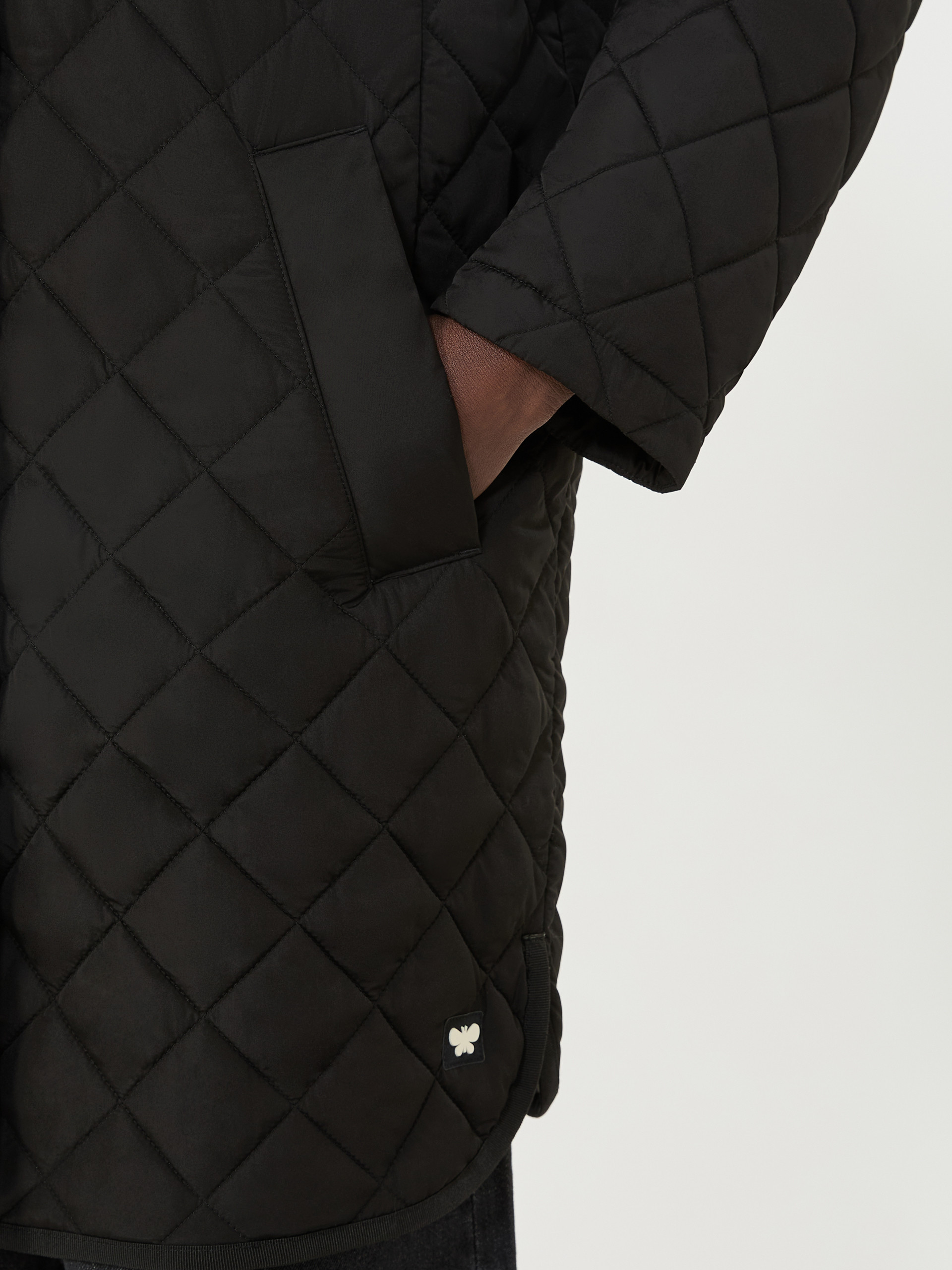 Water-repellent fabric padded parka - BLACK - Weekend Max Mara - 4