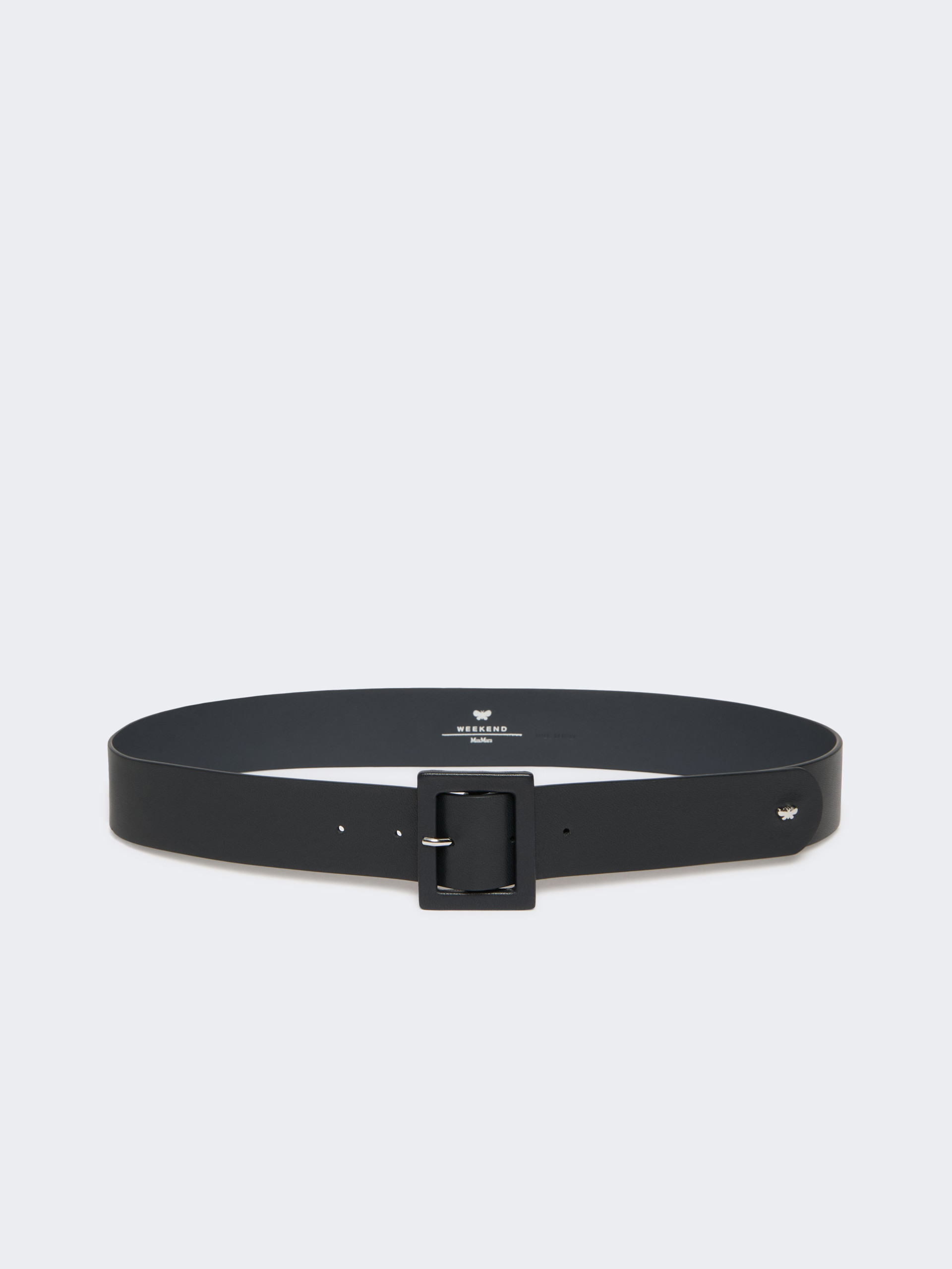 Shiny Nappa leather belt - ULTRAMARINE - Weekend Max Mara