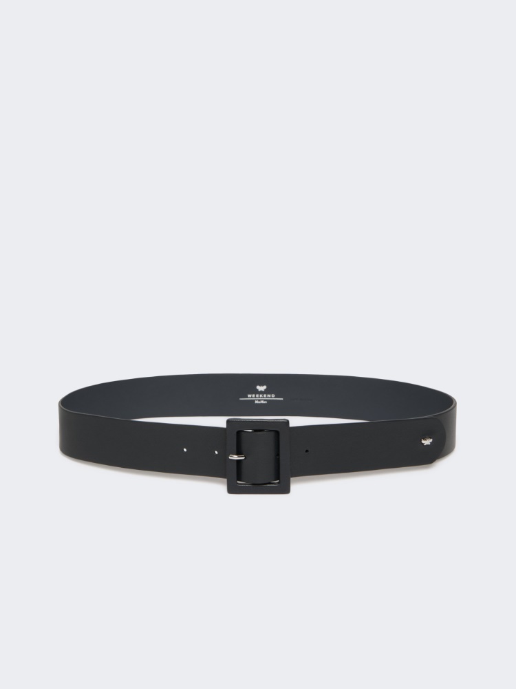 Shiny Nappa leather belt - ULTRAMARINE - Weekend - 2