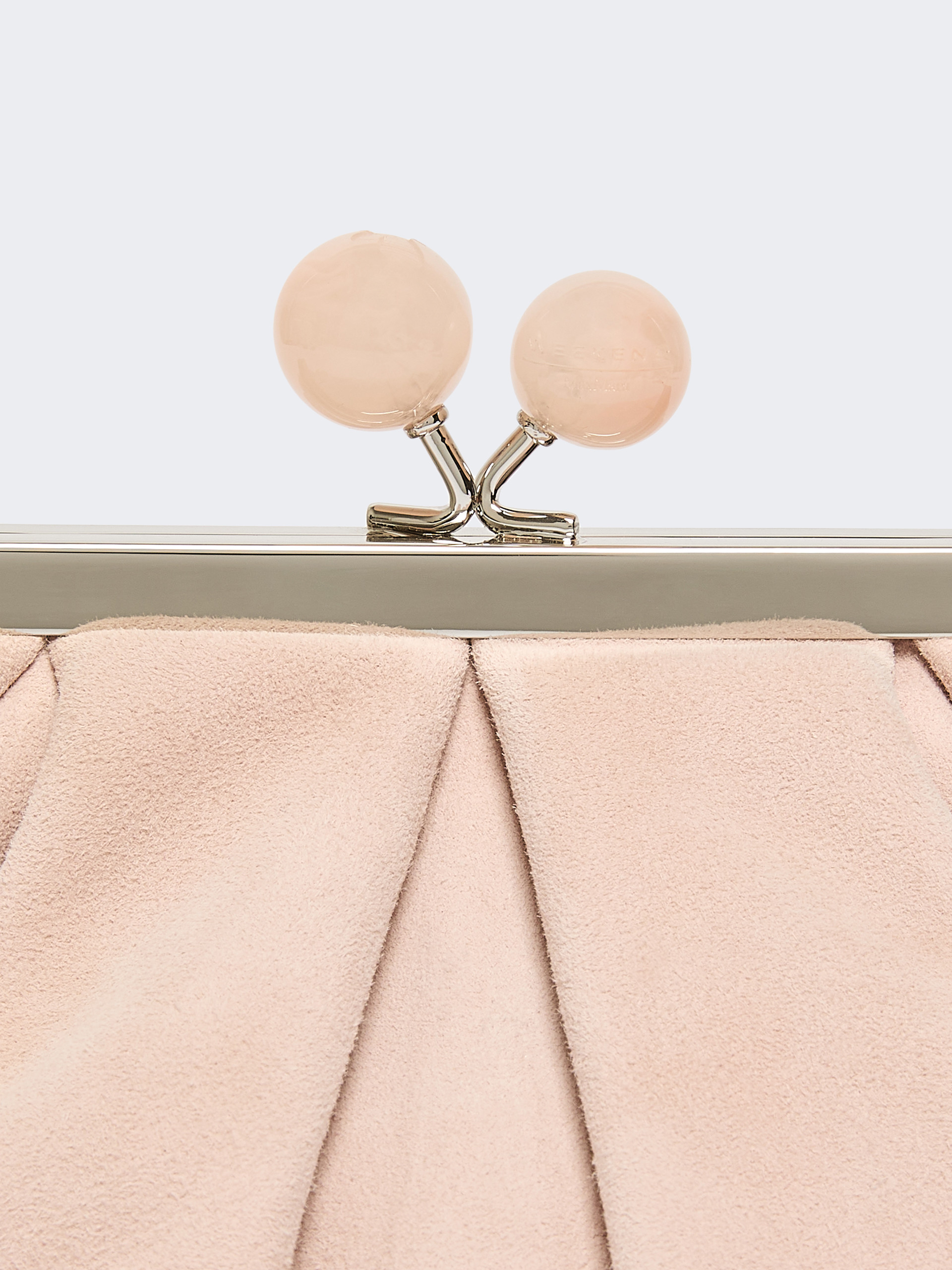 Small suede Pasticcino Bag - POWDER - Weekend Max Mara - 5