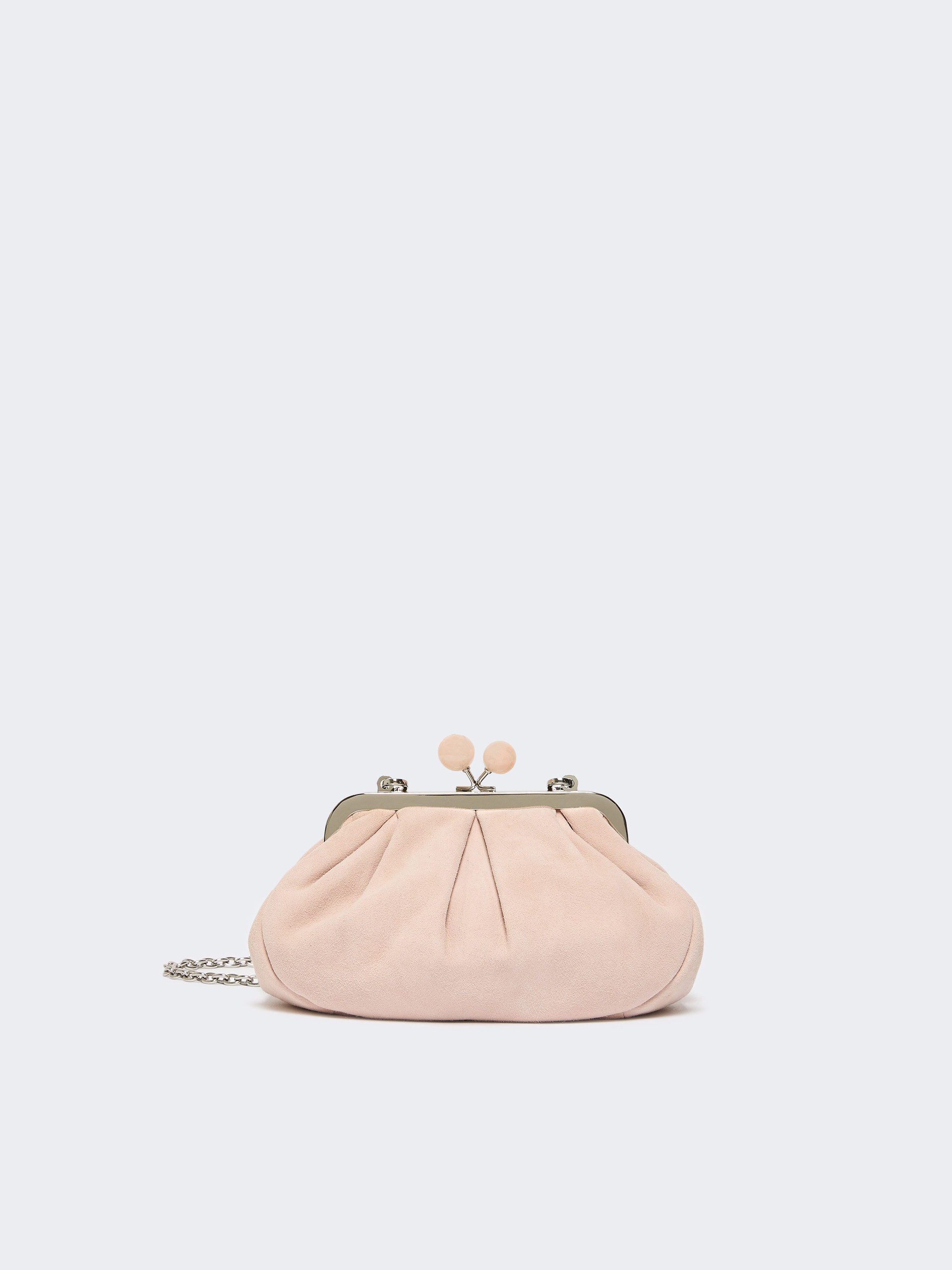 Small suede Pasticcino Bag - POWDER - Weekend Max Mara