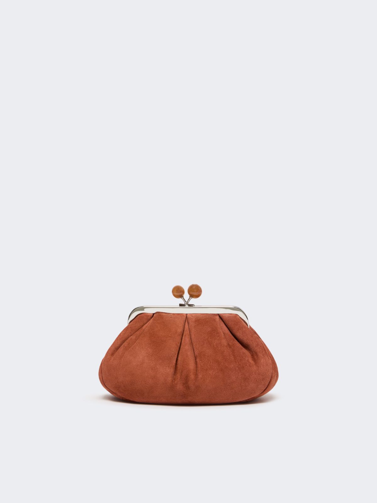 Small suede Pasticcino Bag - BROWN - Weekend - 3