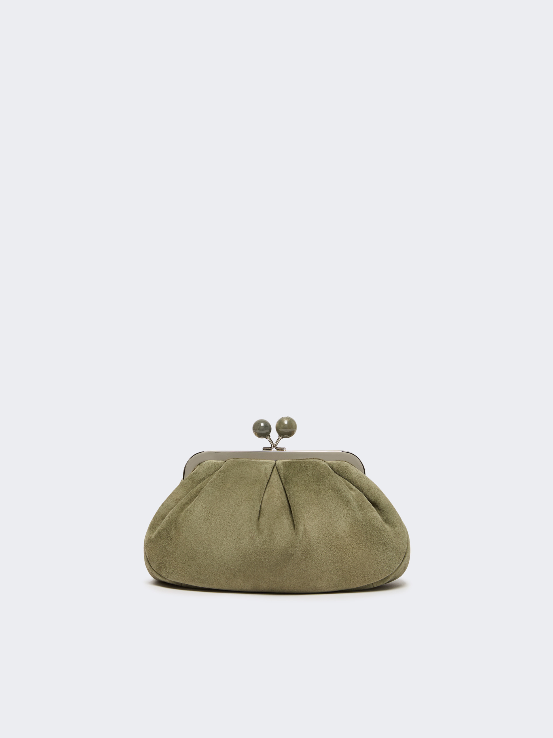Small suede Pasticcino Bag - MUD - Weekend Max Mara - 3