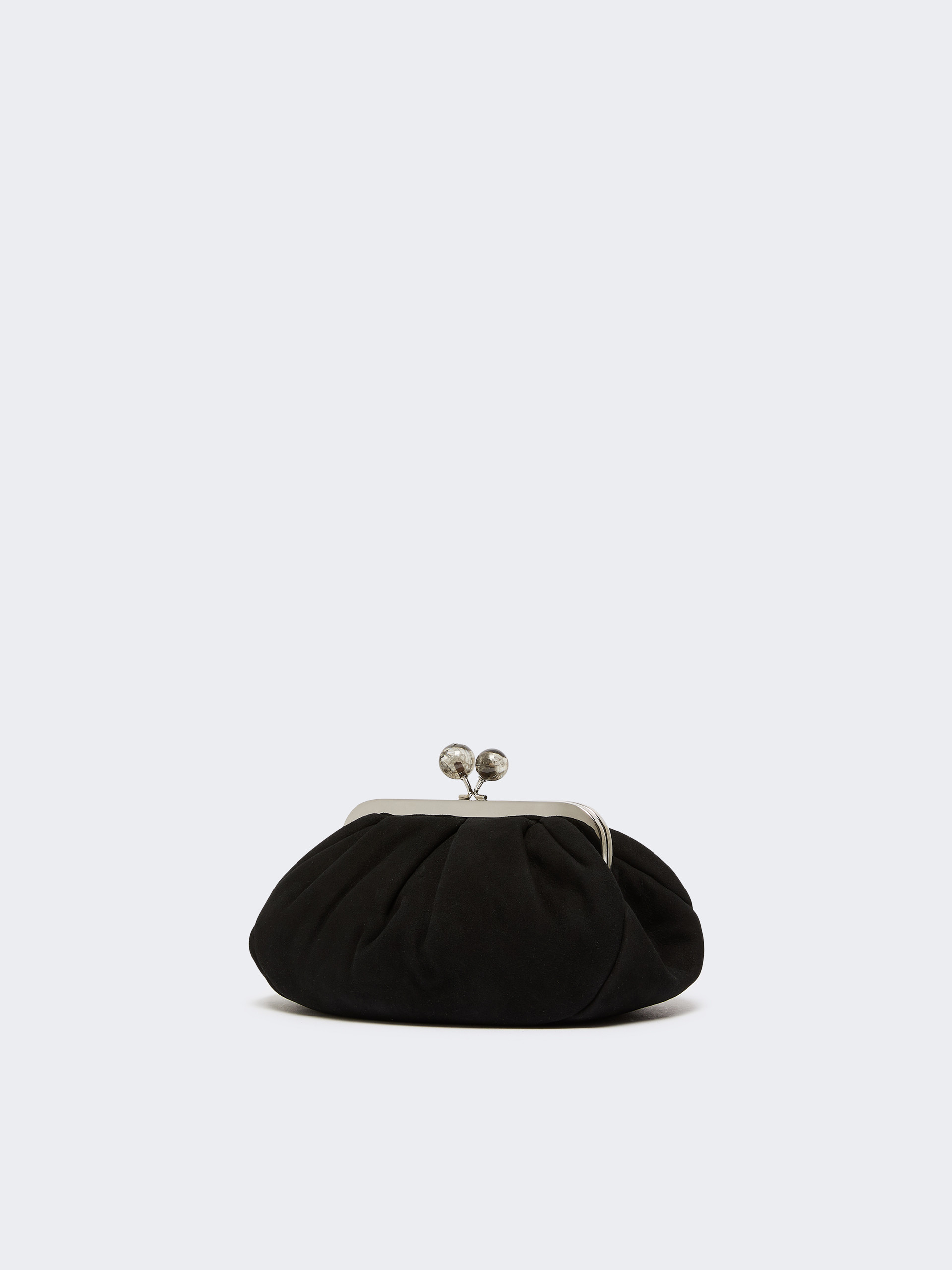 Small suede Pasticcino Bag - BLACK - Weekend Max Mara - 2