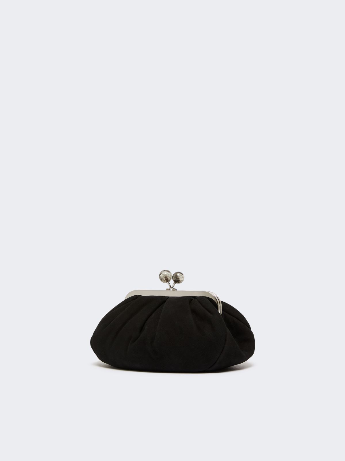 Small suede Pasticcino Bag - BLACK - Weekend - 2