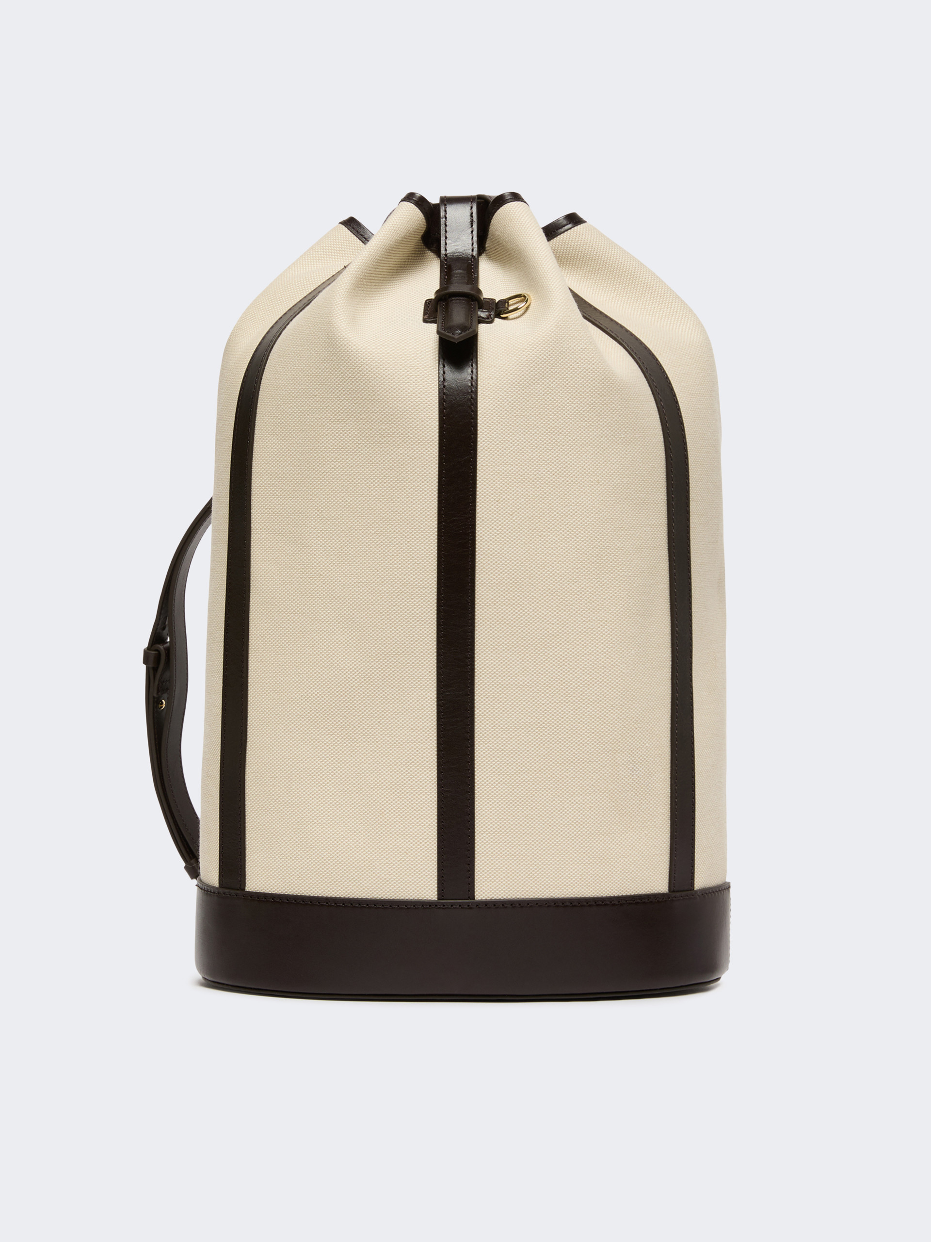Canvas and leather backpack - Weekend Max Mara