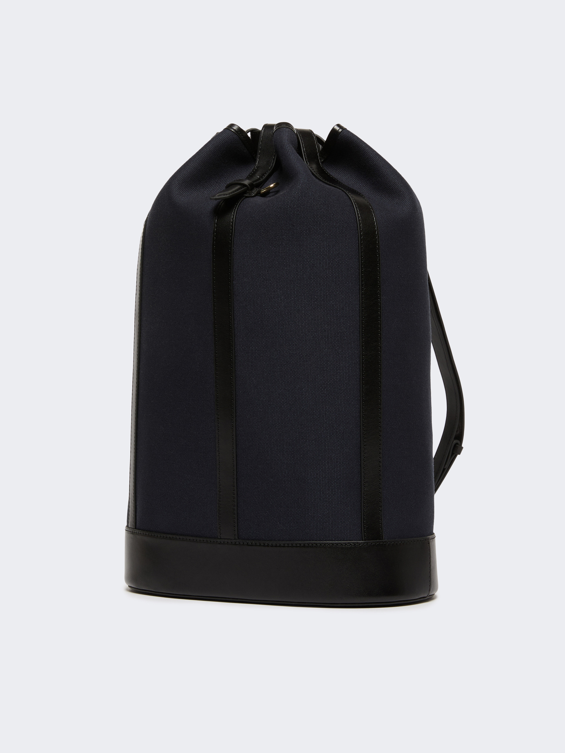 Canvas and leather backpack - ULTRAMARINE - Weekend Max Mara - 2
