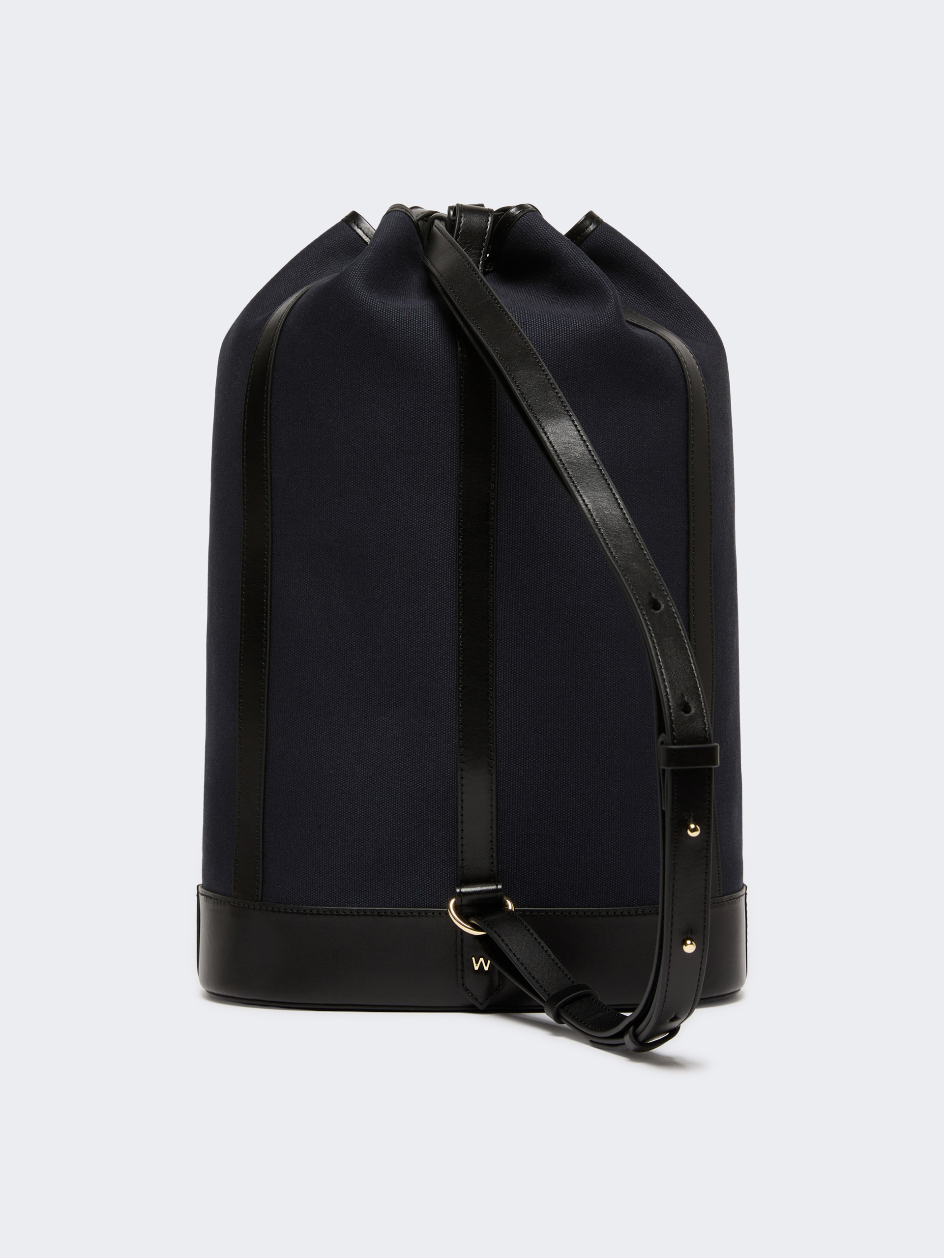 Canvas and leather backpack - ULTRAMARINE - Weekend Max Mara - 3