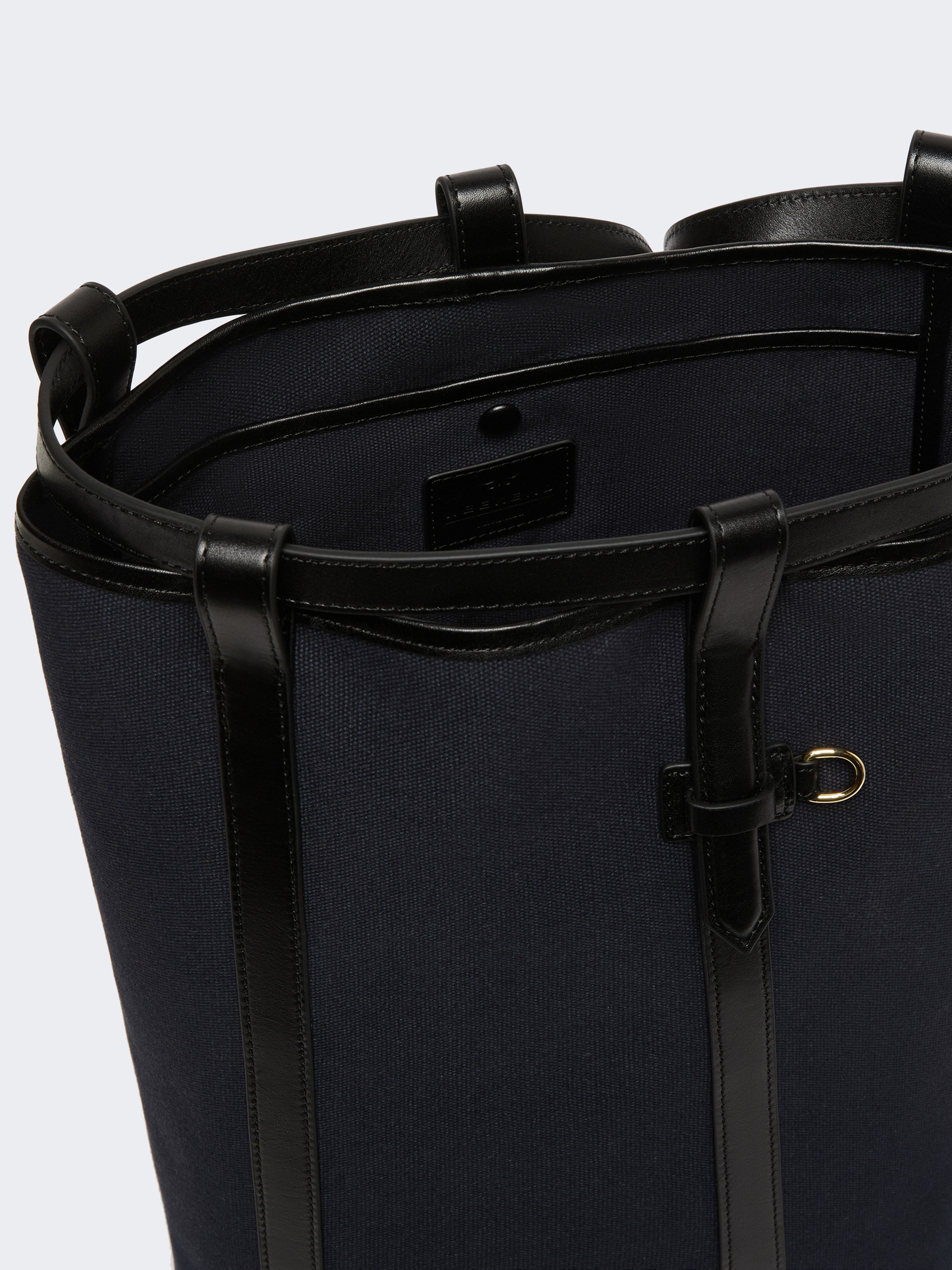 Canvas and leather backpack - ULTRAMARINE - Weekend Max Mara - 5