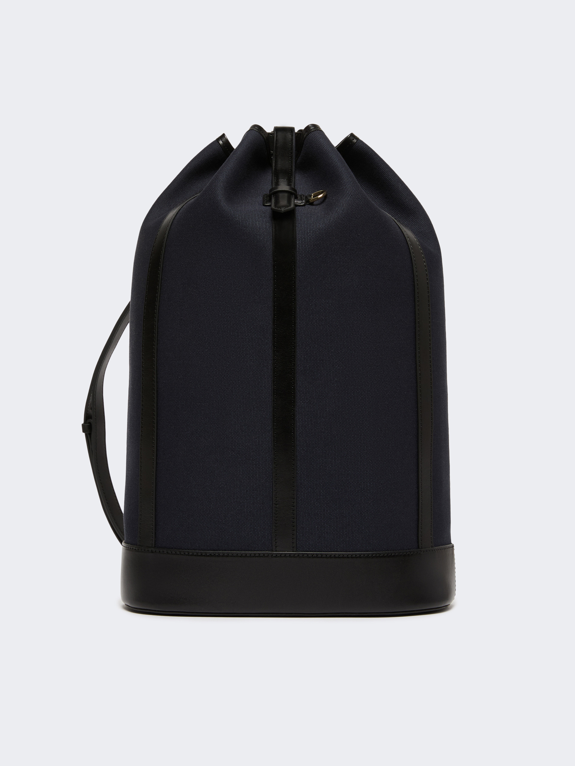 Canvas and leather backpack - ULTRAMARINE - Weekend Max Mara