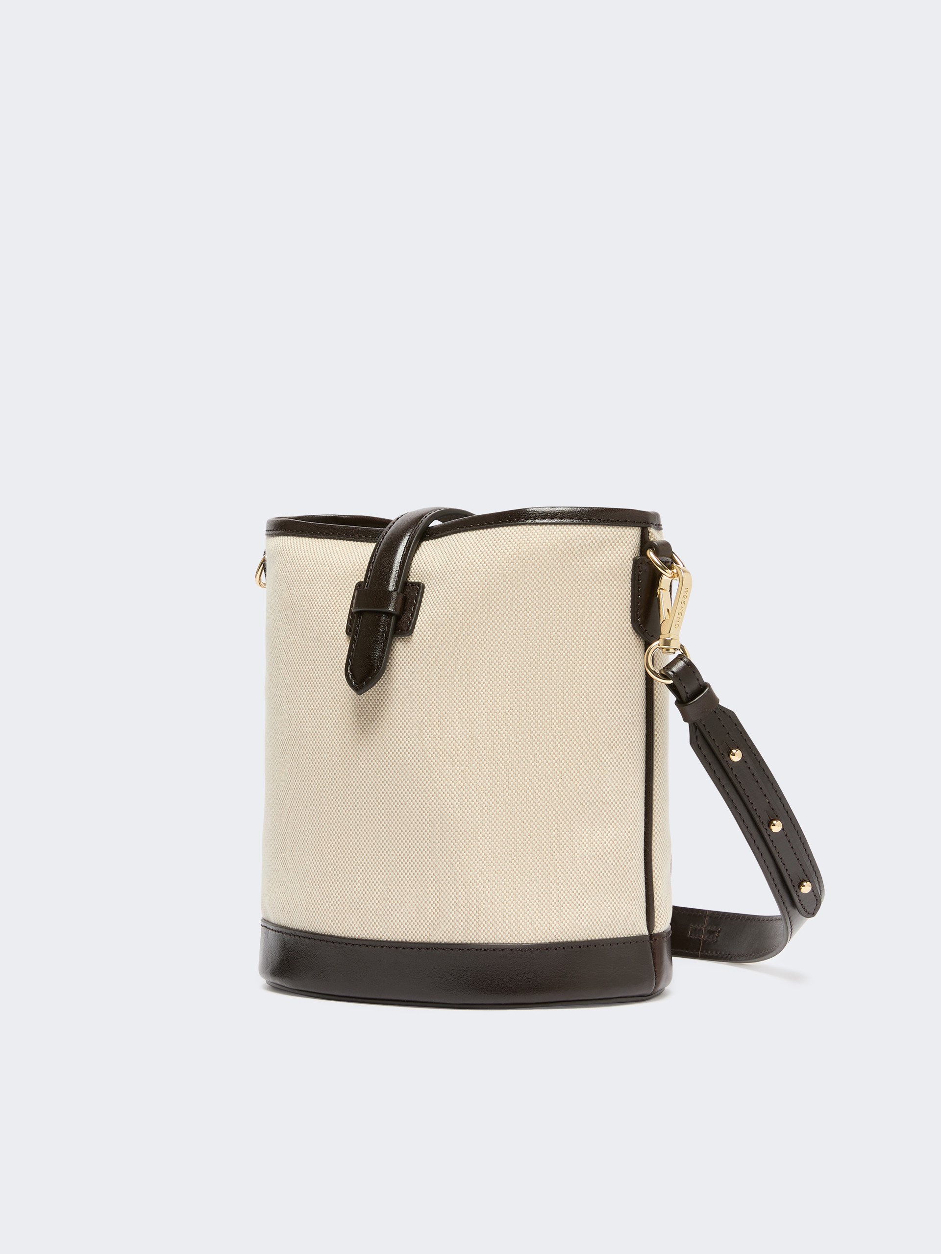 Small canvas and leather bucket bag - BEIGE - Weekend Max Mara - 2