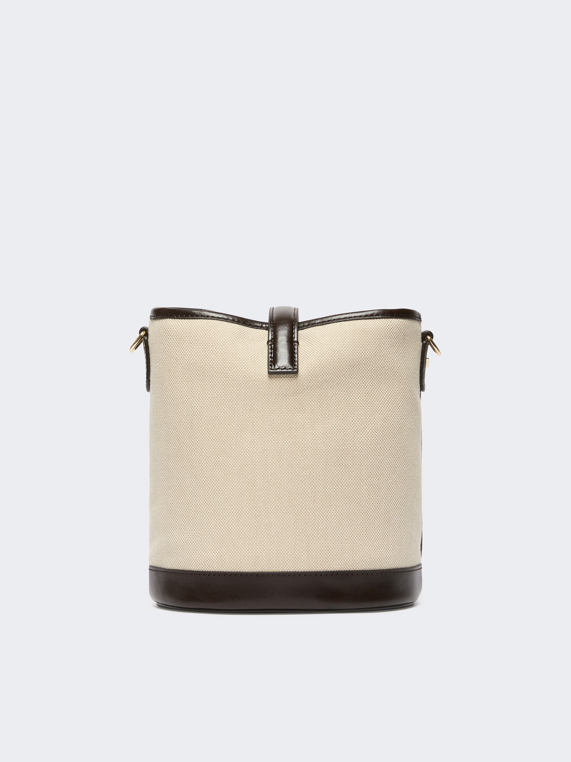 Small canvas and leather bucket bag - BEIGE - Weekend Max Mara - 3