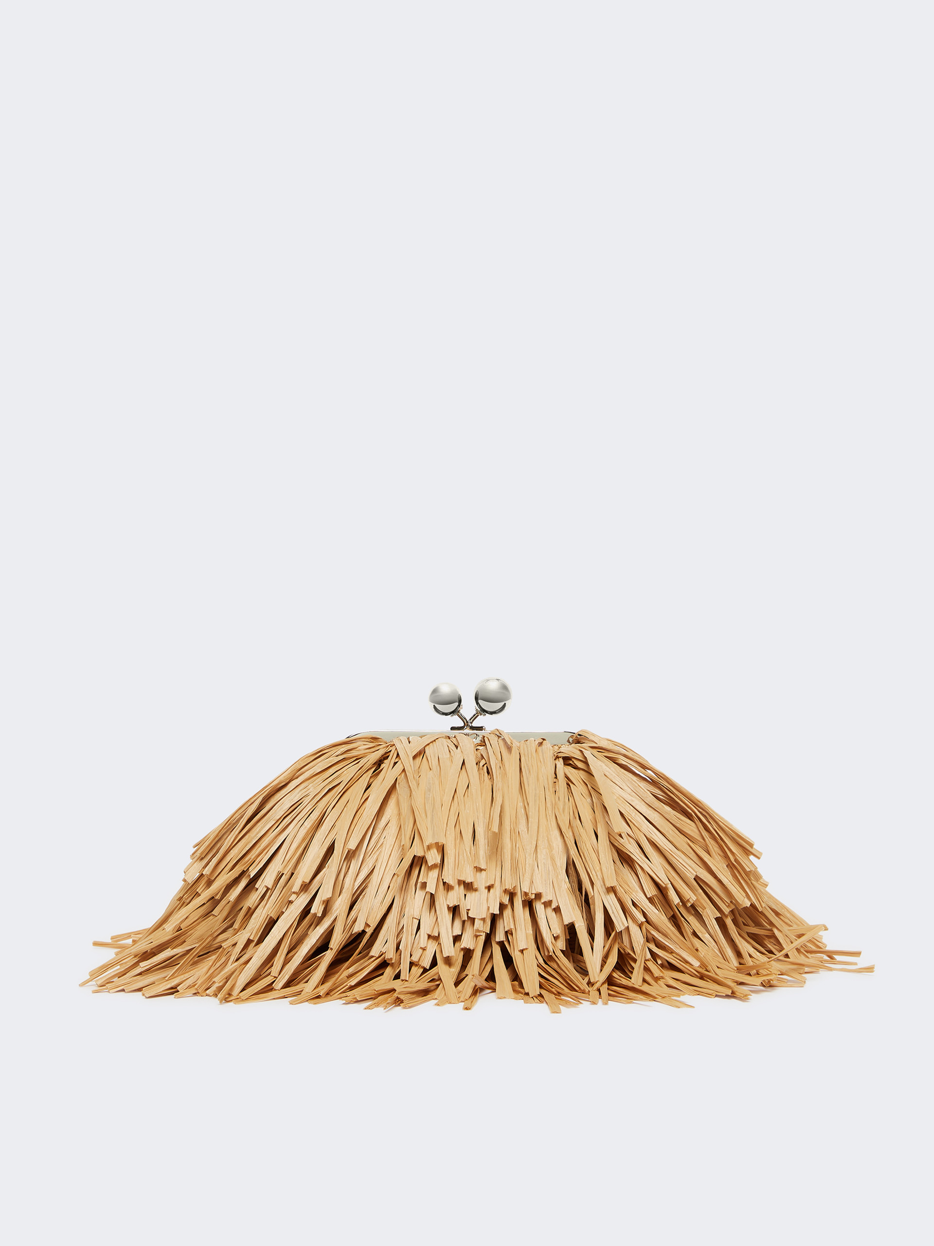 Small Pasticcino Bag with fringes - BEIGE - Weekend Max Mara - 3