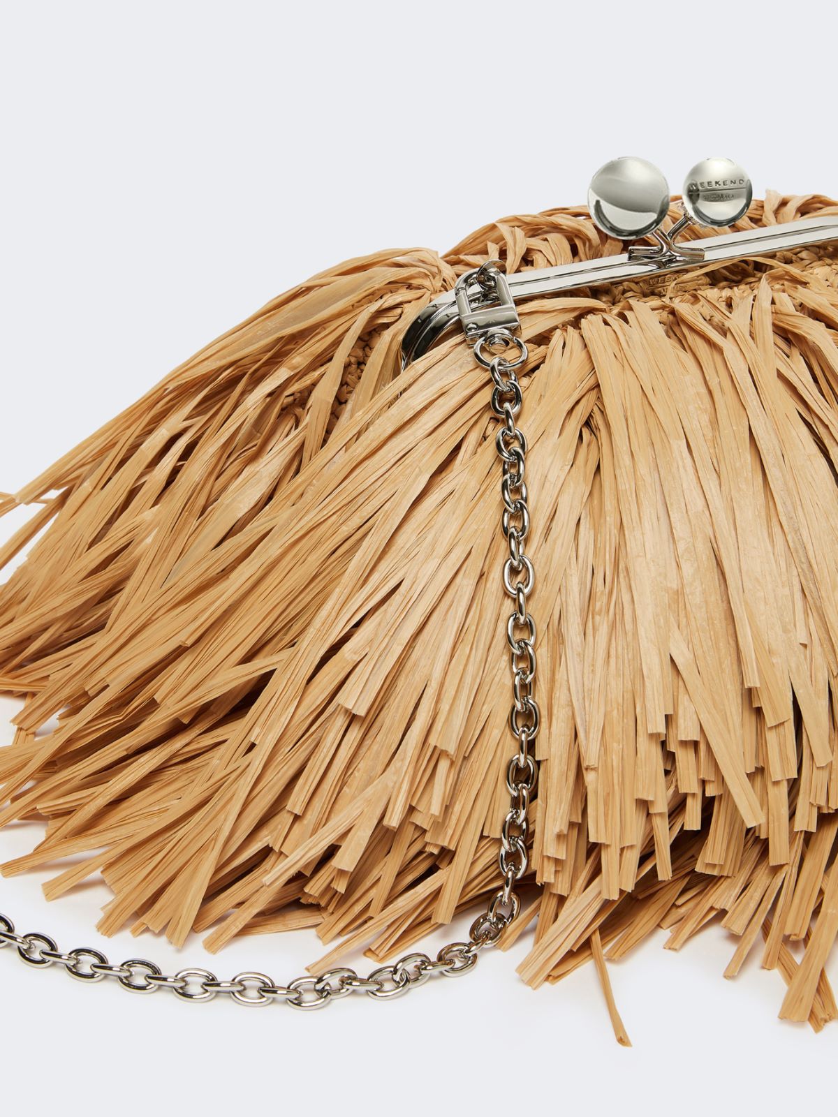 Small Pasticcino Bag with fringes - BEIGE - Weekend - 4