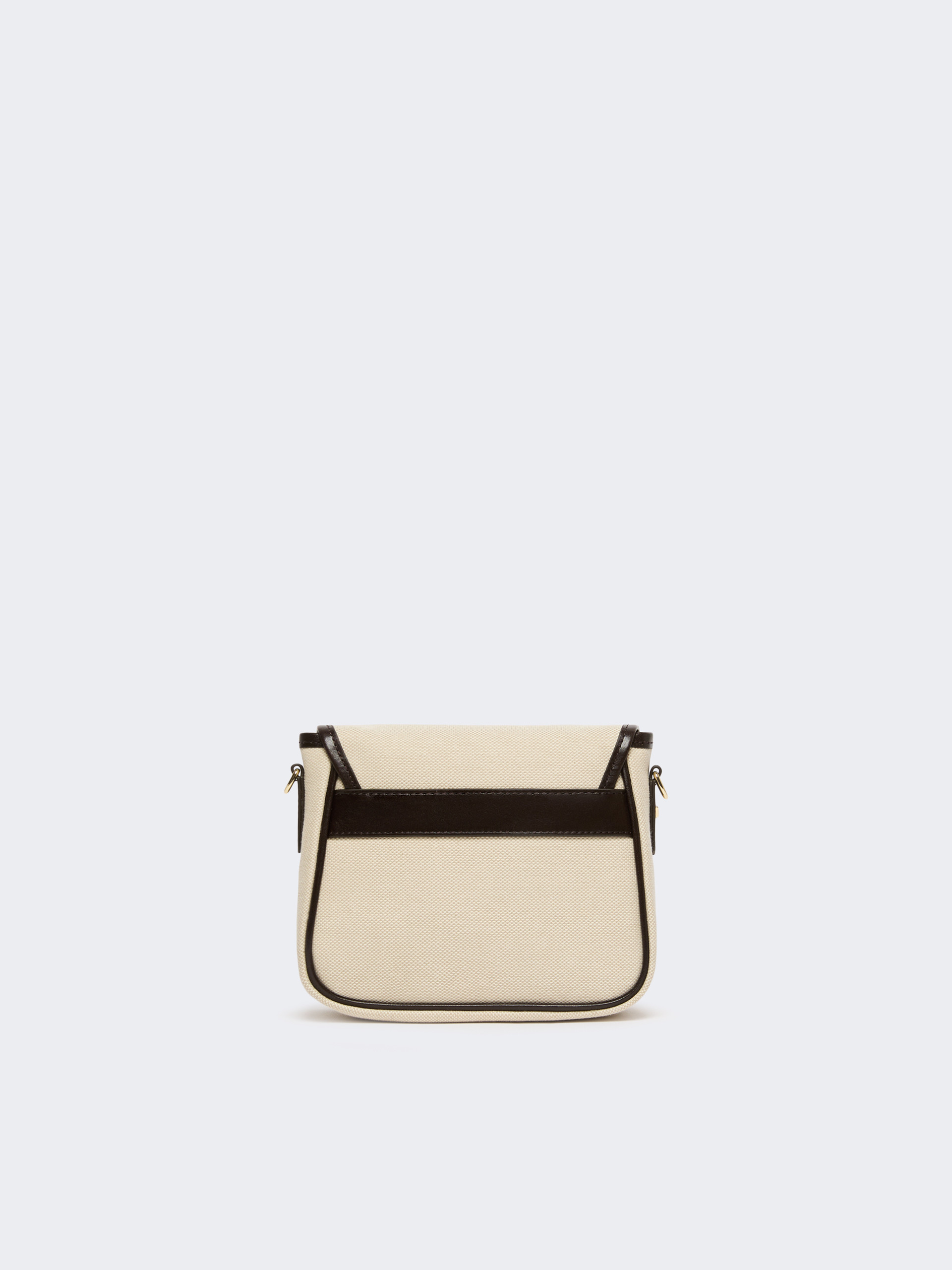 Small canvas and leather crossbody bag - BEIGE - Weekend Max Mara - 3