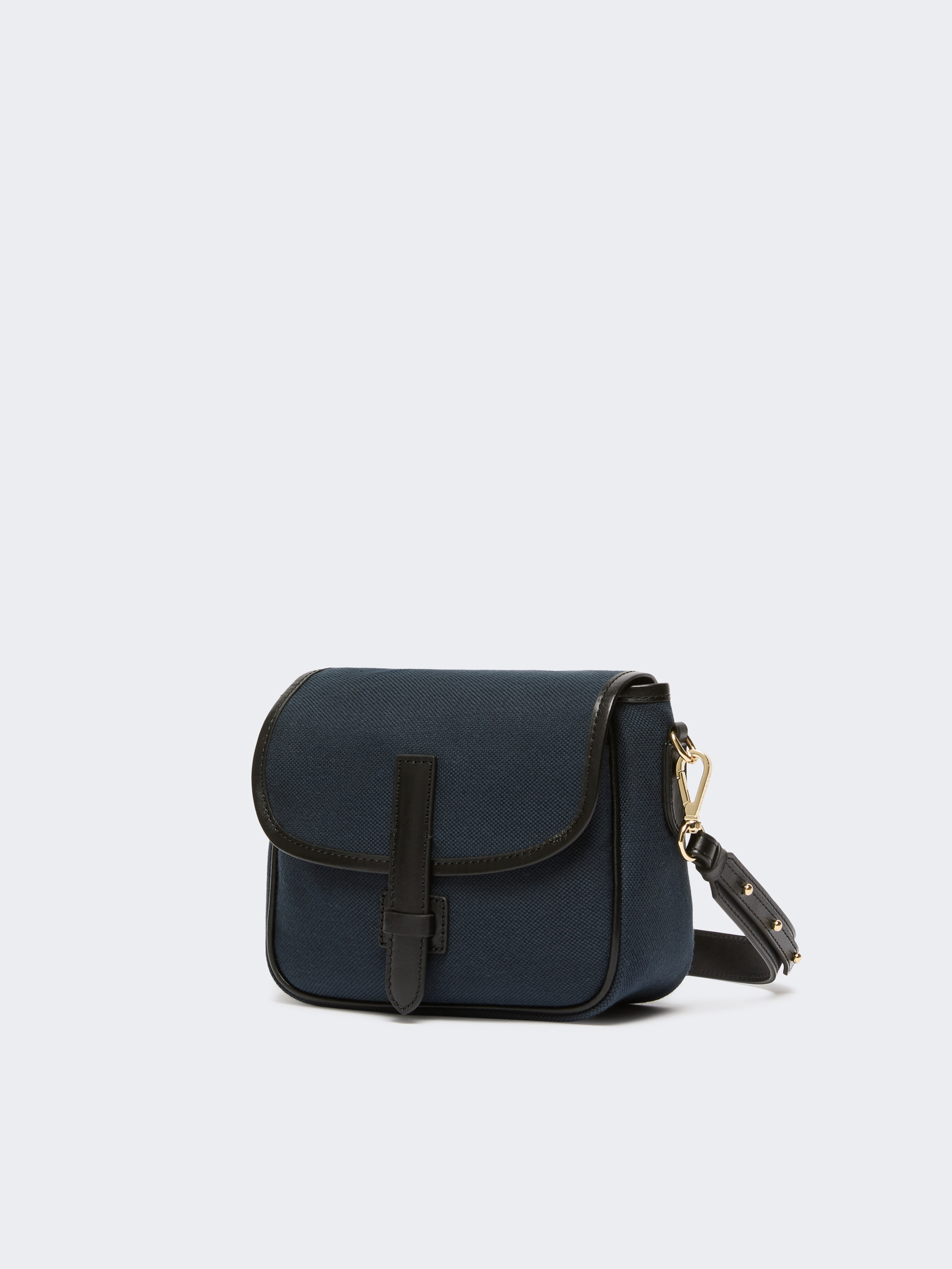 Small canvas and leather crossbody bag - ULTRAMARINE - Weekend Max Mara - 2