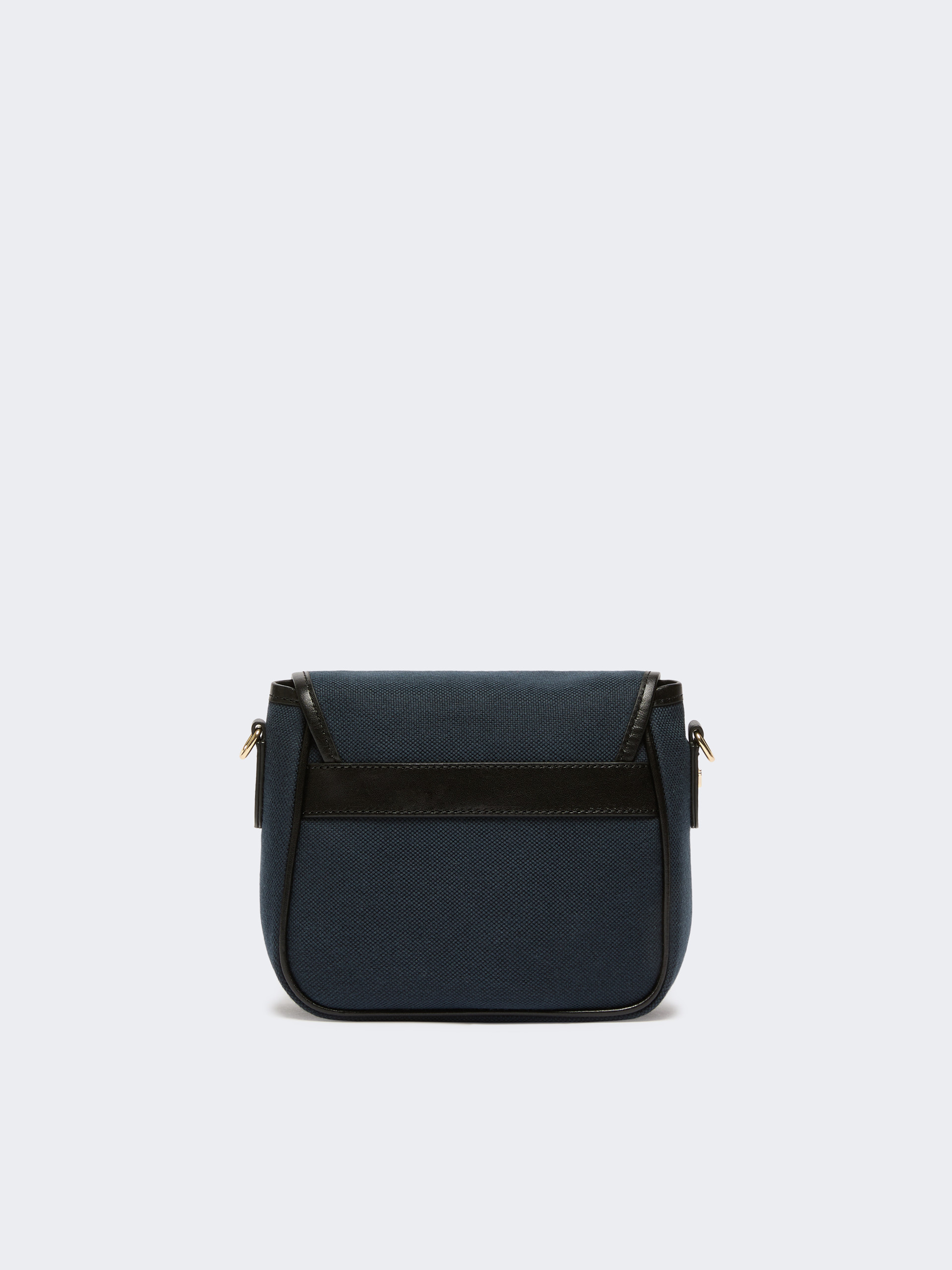 Small canvas and leather crossbody bag - ULTRAMARINE - Weekend Max Mara - 3
