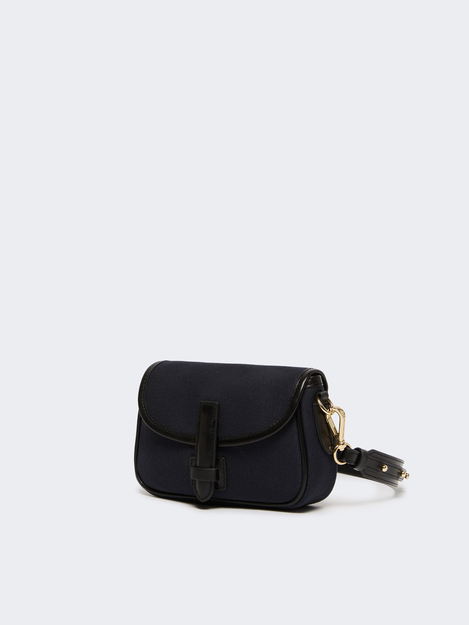 Borsa a tracolla micro in canvas e pelle - Weekend Max Mara - 2