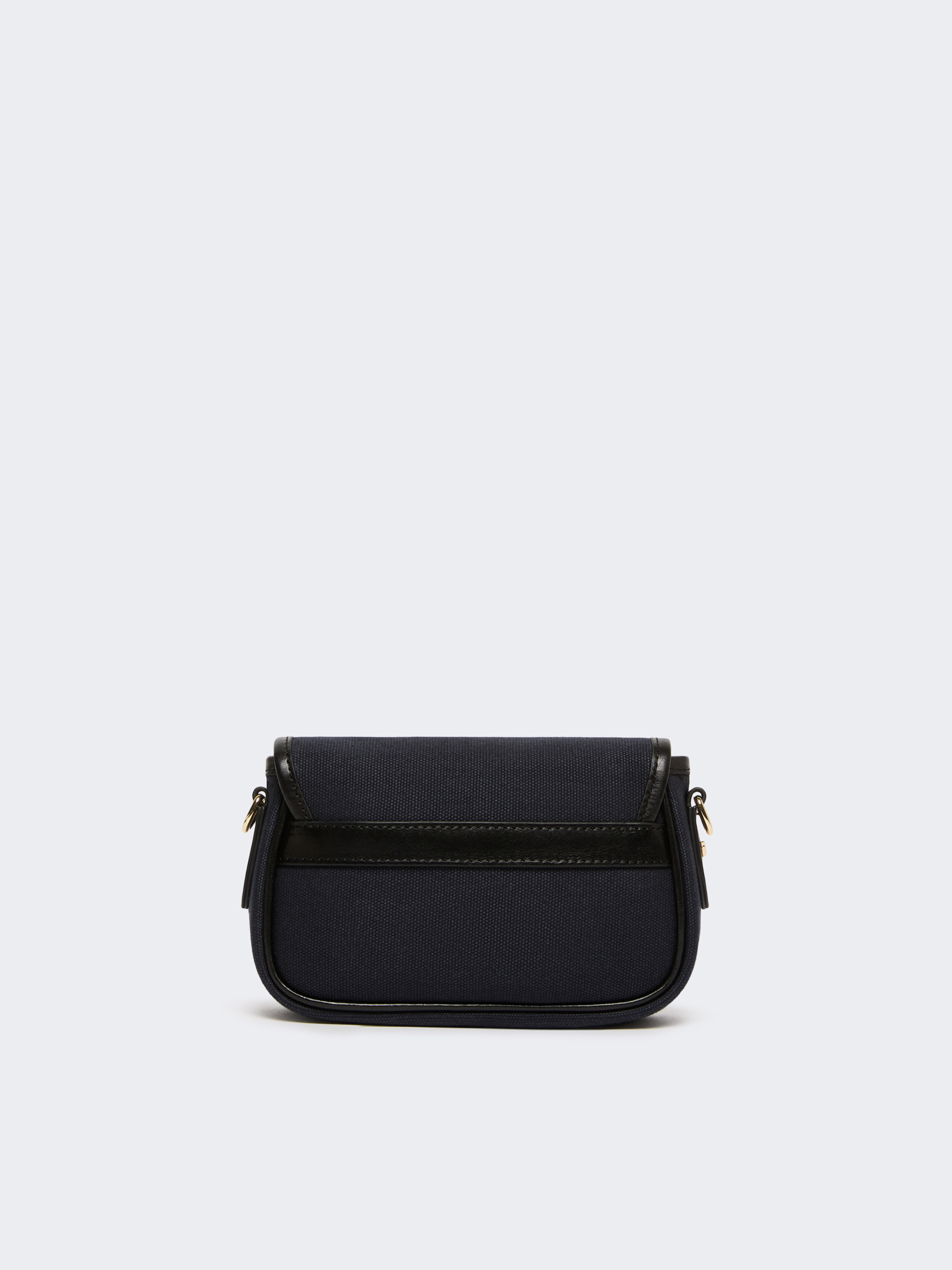 Borsa a tracolla micro in canvas e pelle - Weekend Max Mara - 3
