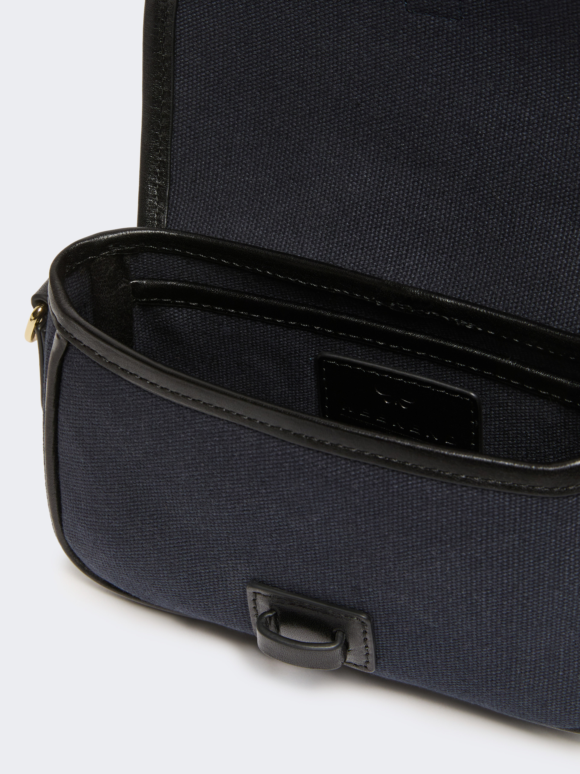 Borsa a tracolla micro in canvas e pelle - Weekend Max Mara - 5