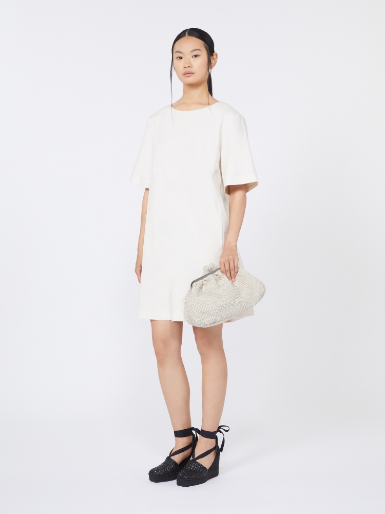 Medium raffia-effect Pasticcino bag - TURTLEDOVE - Weekend - 9