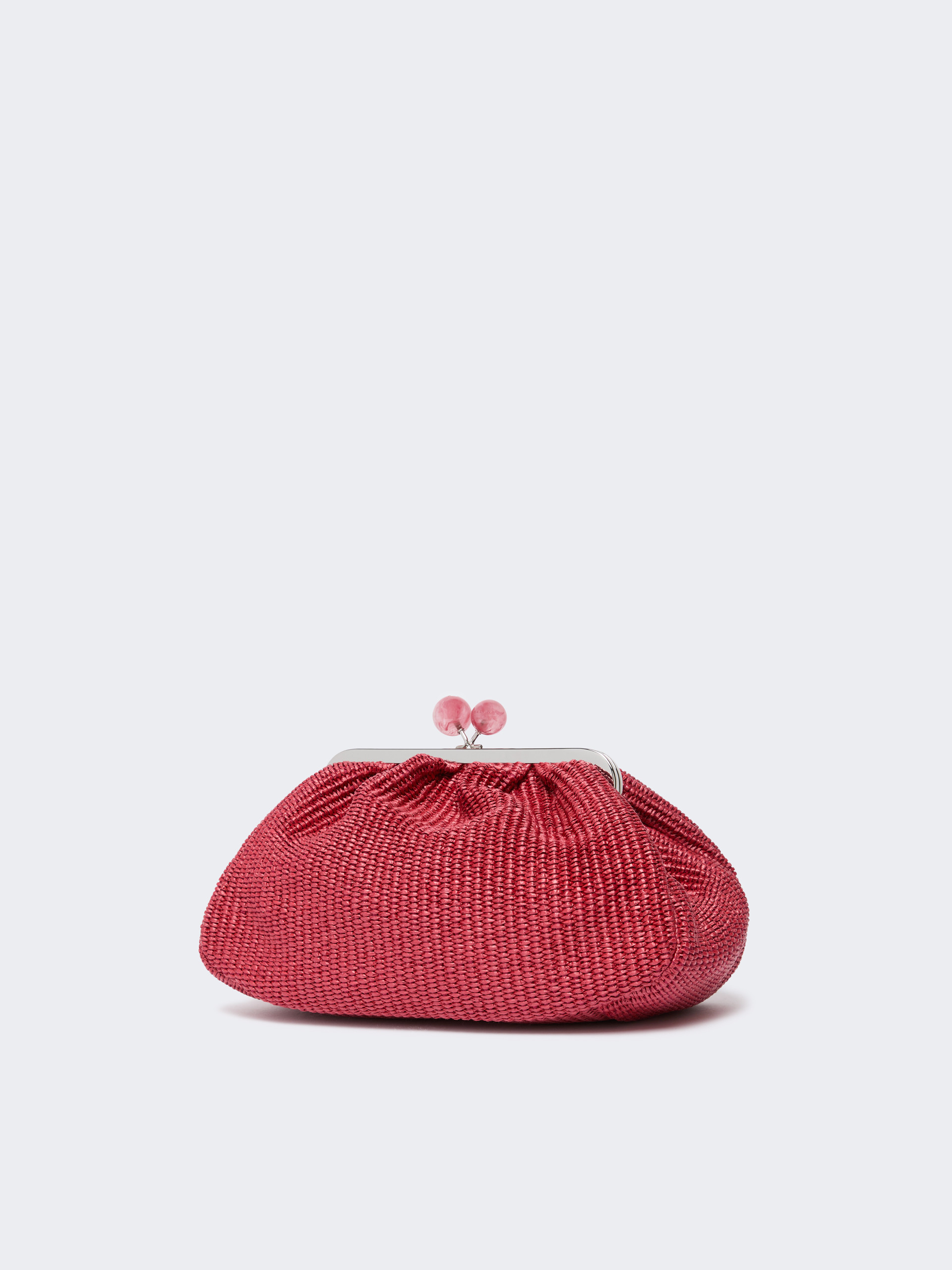 Medium raffia-effect Pasticcino bag - ANTIQUE ROSE - Weekend Max Mara - 2