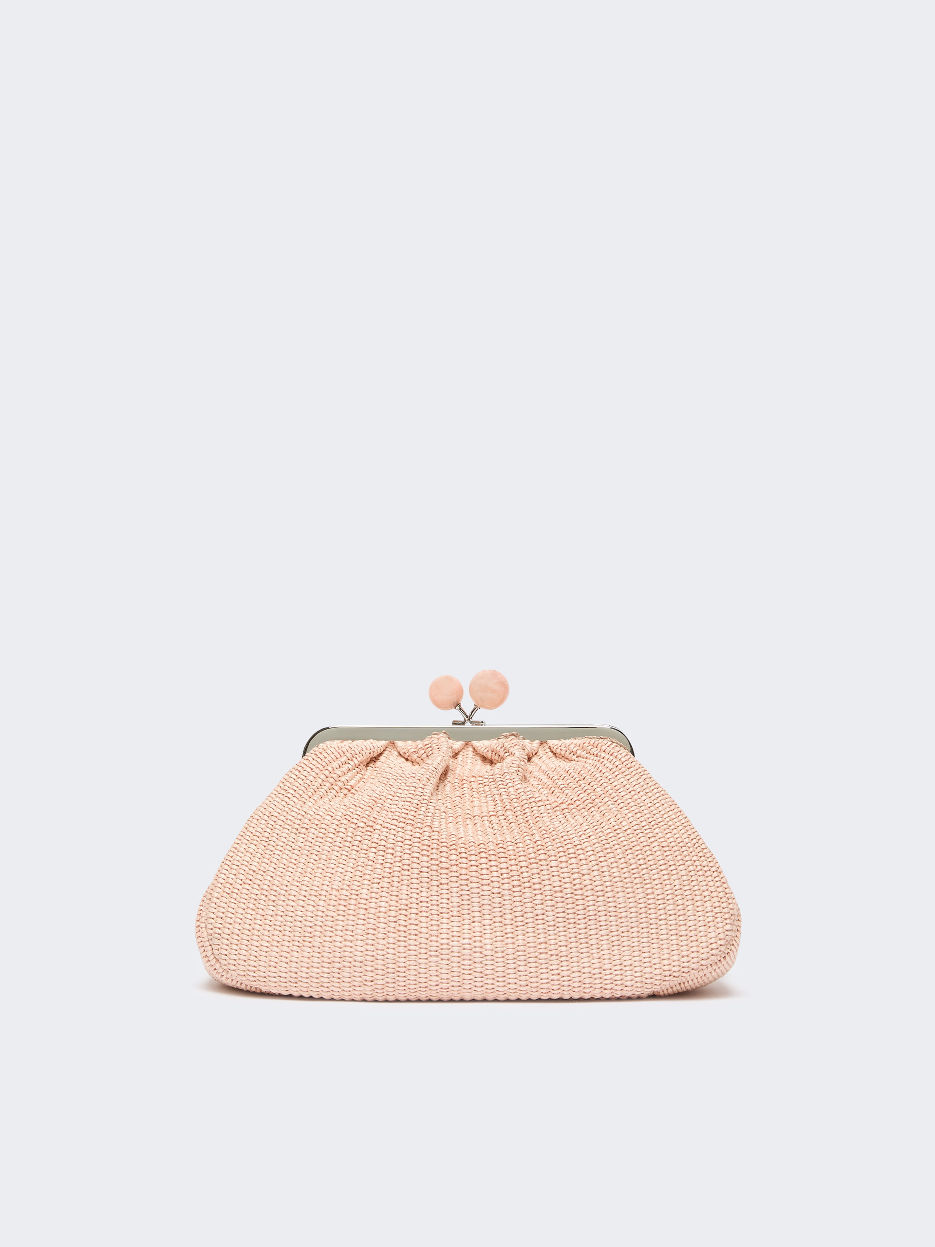Medium raffia-effect Pasticcino bag - ANTIQUE ROSE - Weekend Max Mara - 3