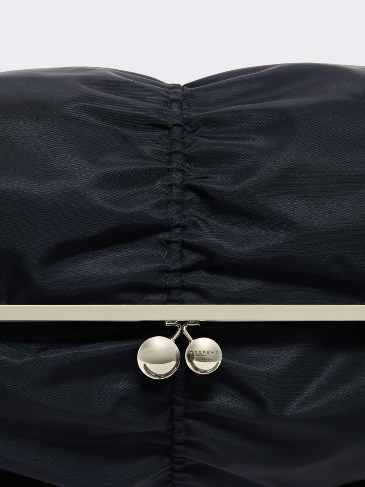 Extra-large technical gabardine Pasticcino Bag - ULTRAMARINE - Weekend - 5