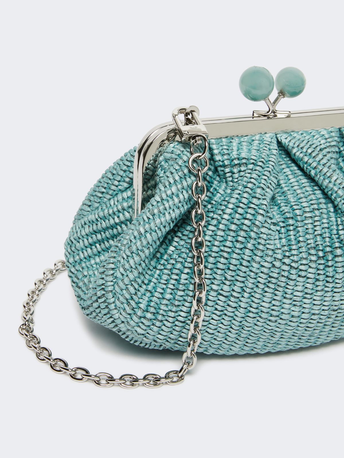 Small raffia-effect Pasticcino Bag - OIL - Weekend - 4