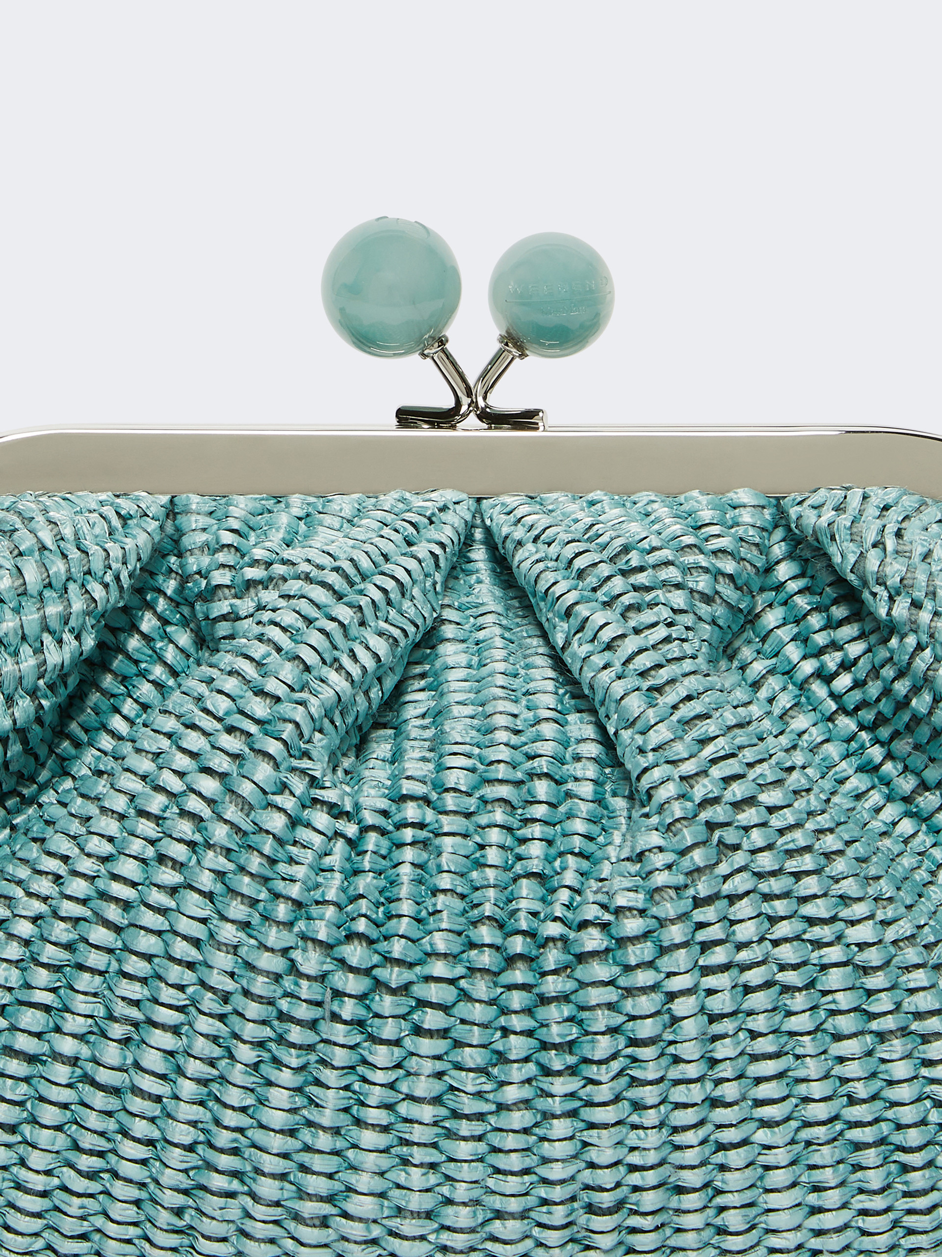 Small raffia-effect Pasticcino Bag - OIL - Weekend Max Mara - 5