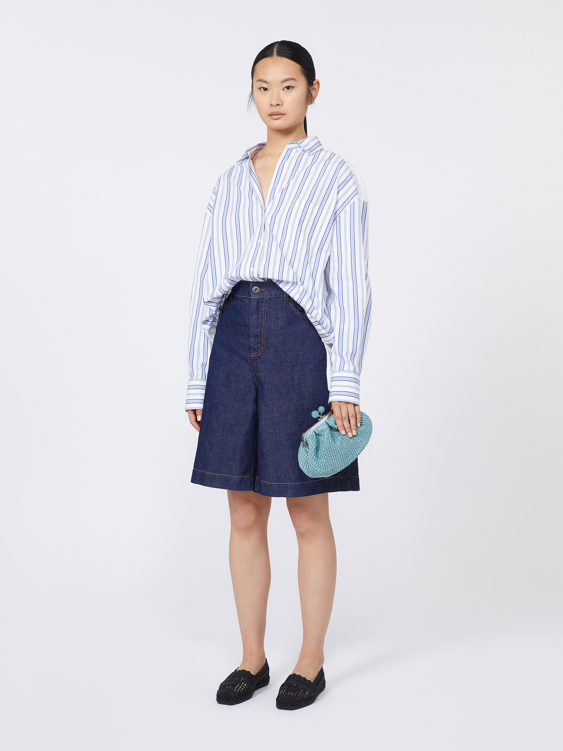 Small raffia-effect Pasticcino Bag - OIL - Weekend Max Mara - 7