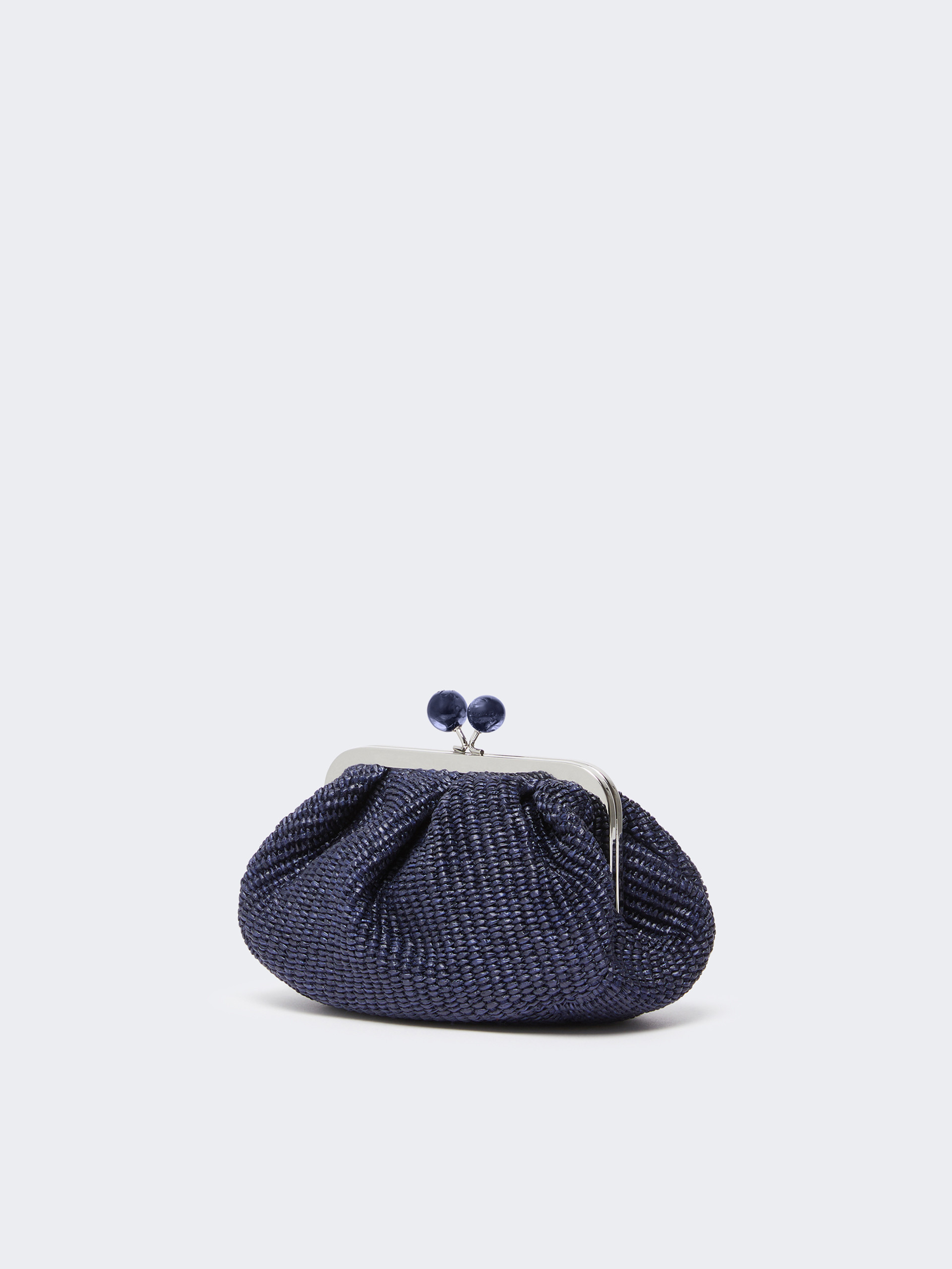 Small raffia-effect Pasticcino Bag - ULTRAMARINE - Weekend Max Mara - 2