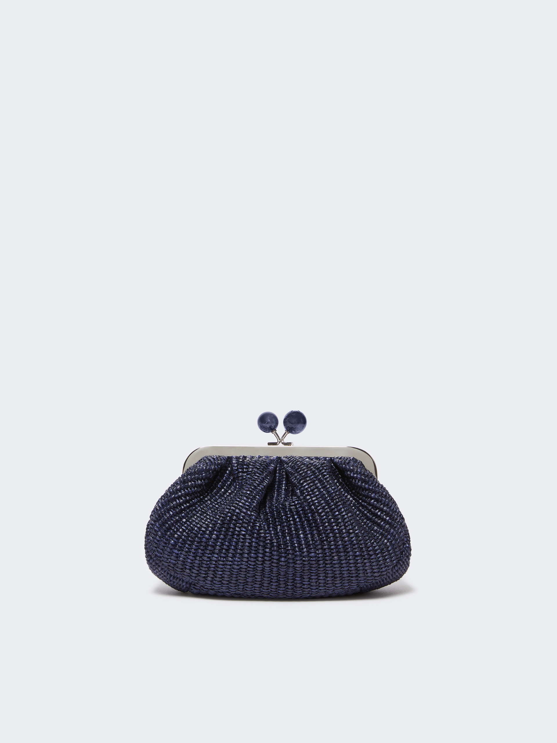 Small raffia-effect Pasticcino Bag - ULTRAMARINE - Weekend Max Mara - 3
