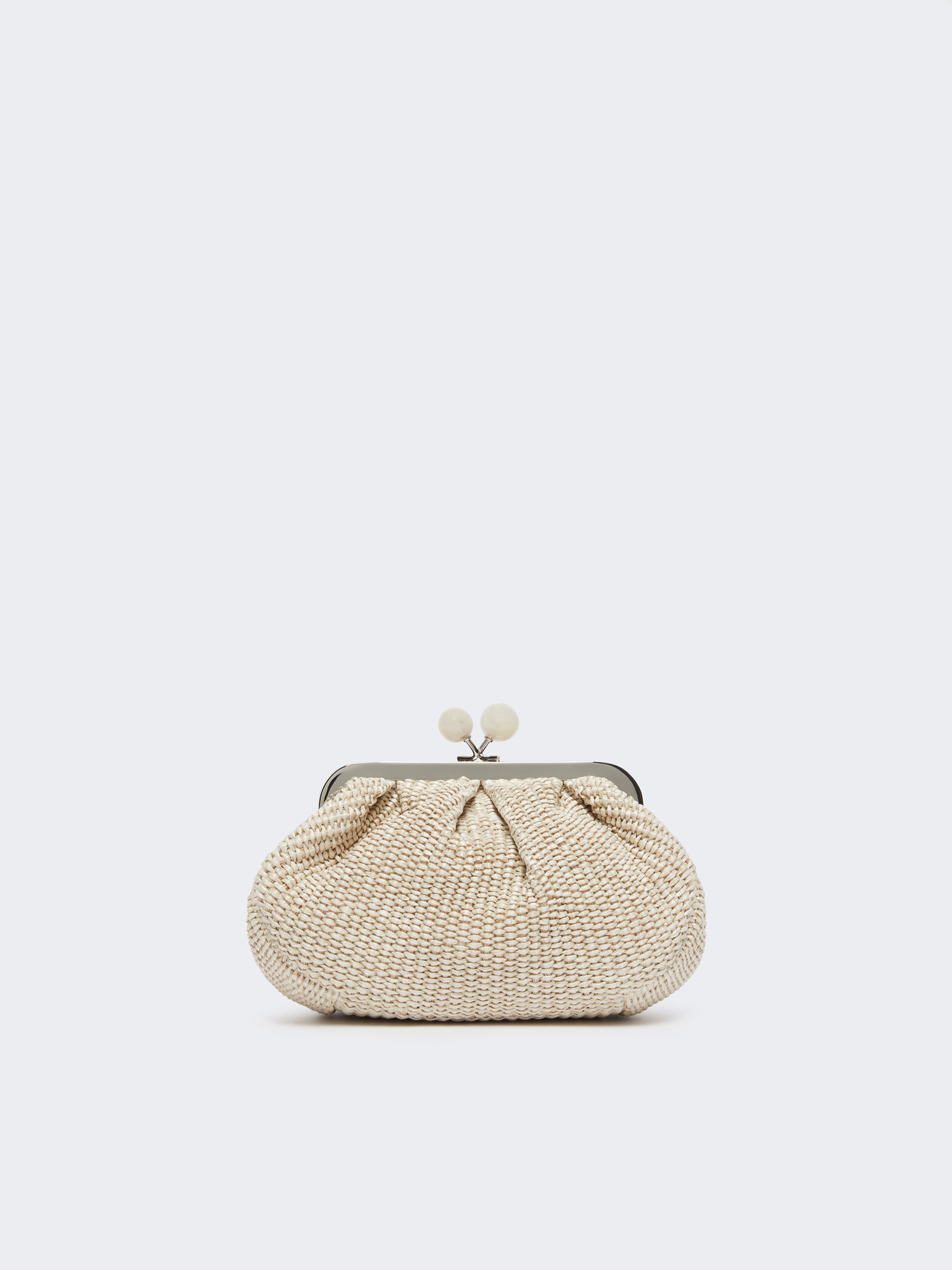 Small raffia-effect Pasticcino Bag - TURTLEDOVE - Weekend Max Mara - 3