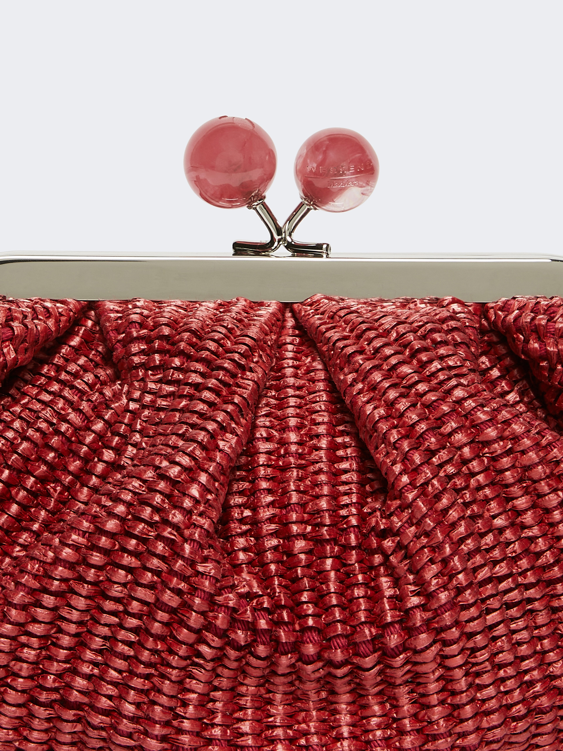 Small raffia-effect Pasticcino Bag - ANTIQUE ROSE - Weekend Max Mara - 5