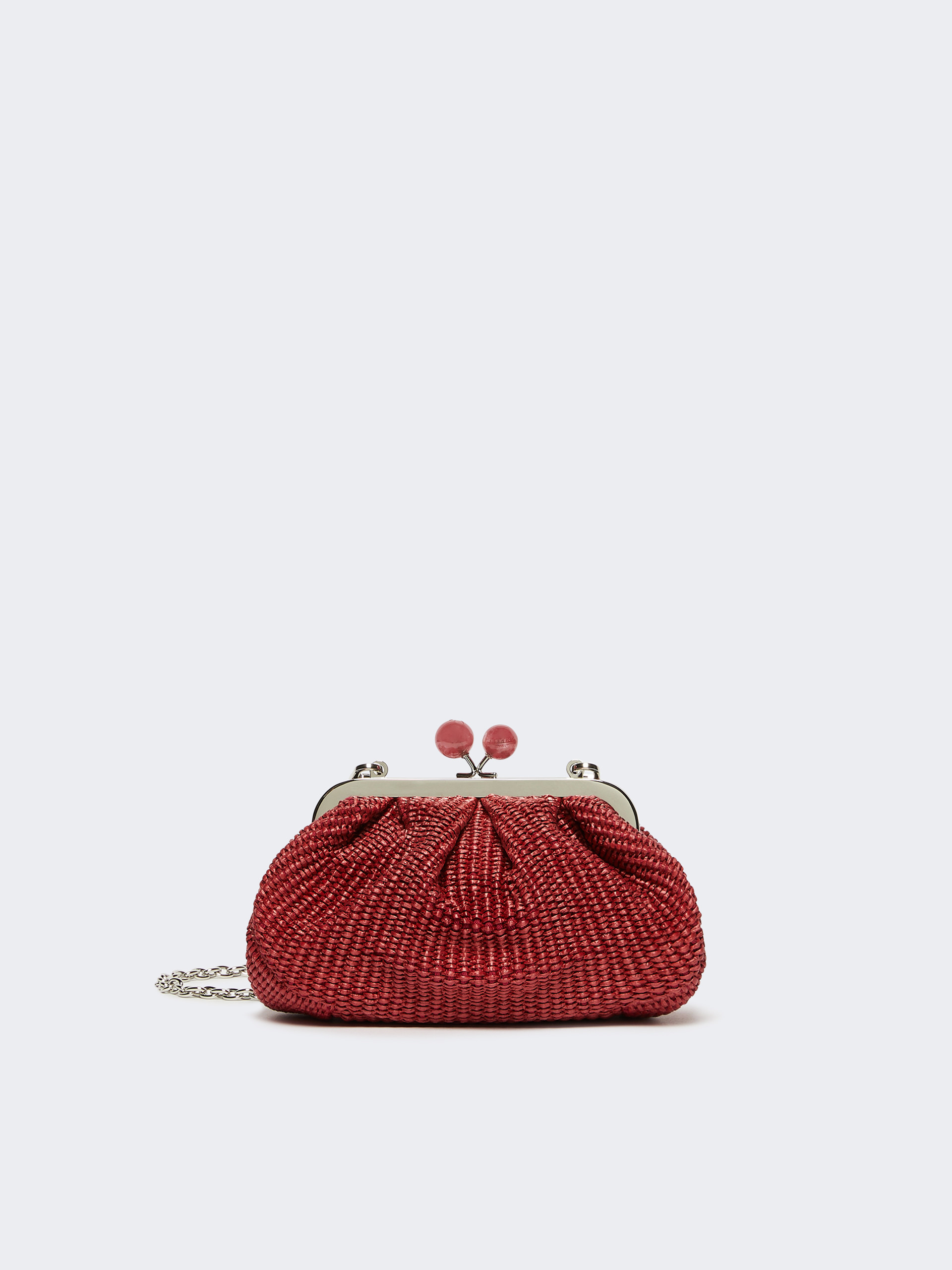 Small raffia-effect Pasticcino Bag - ANTIQUE ROSE - Weekend Max Mara