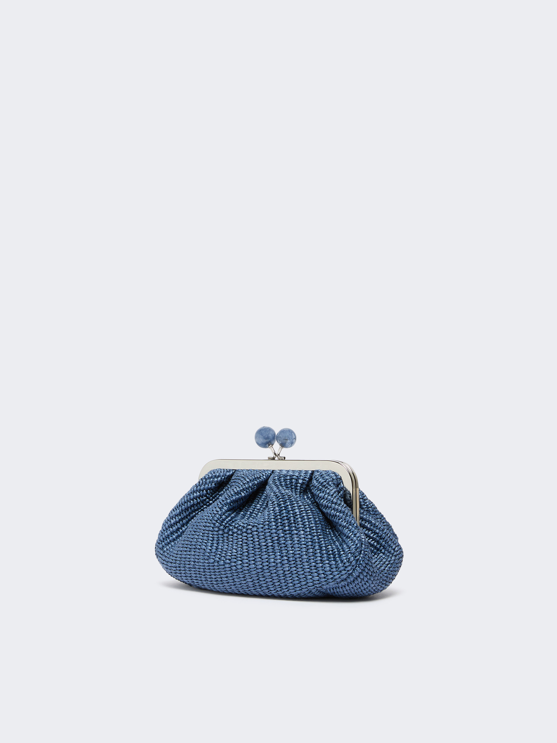 Small raffia-effect Pasticcino Bag, avio | Weekend Max Mara