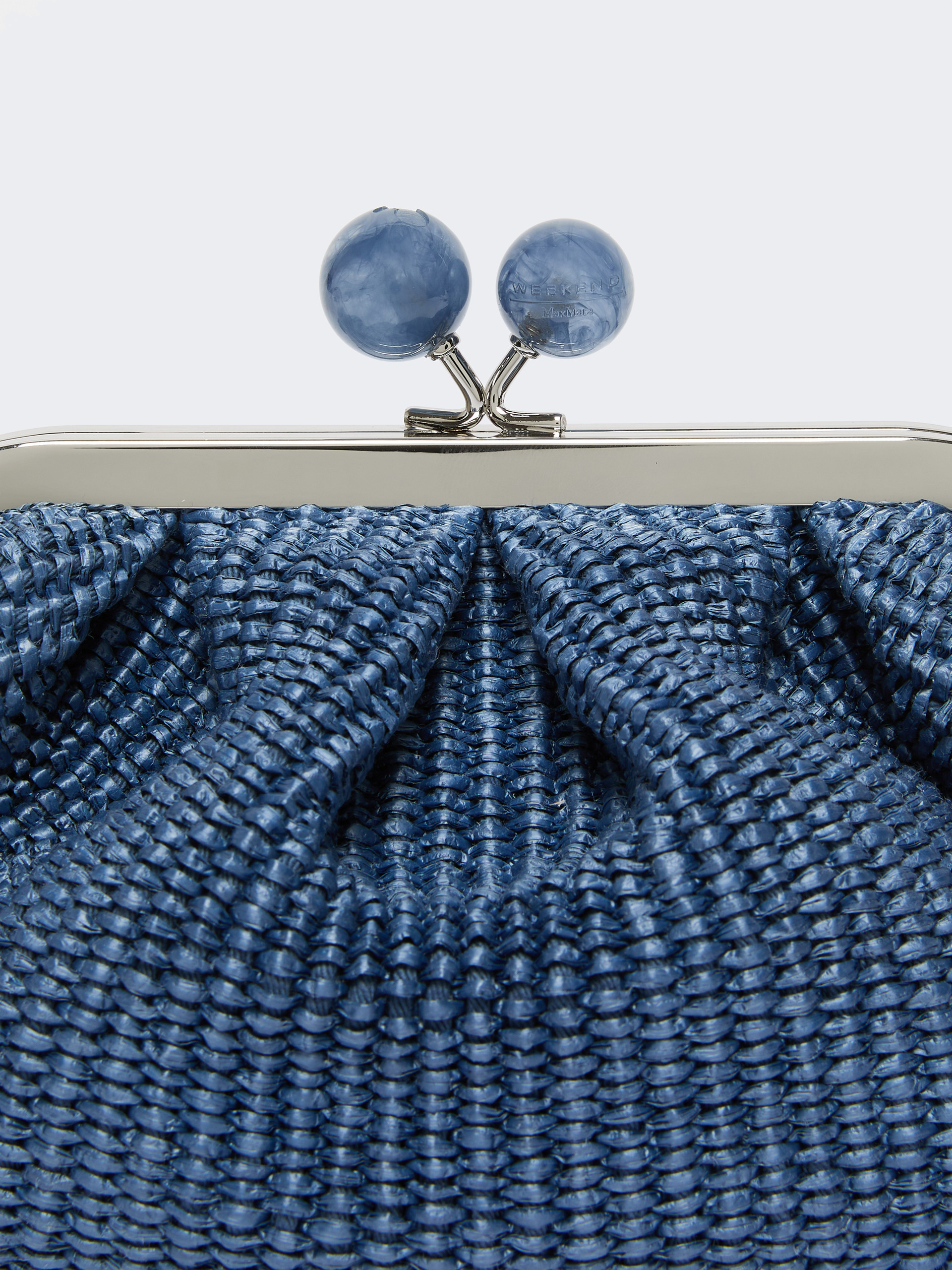 Small raffia-effect Pasticcino Bag - AVIO - Weekend Max Mara - 5